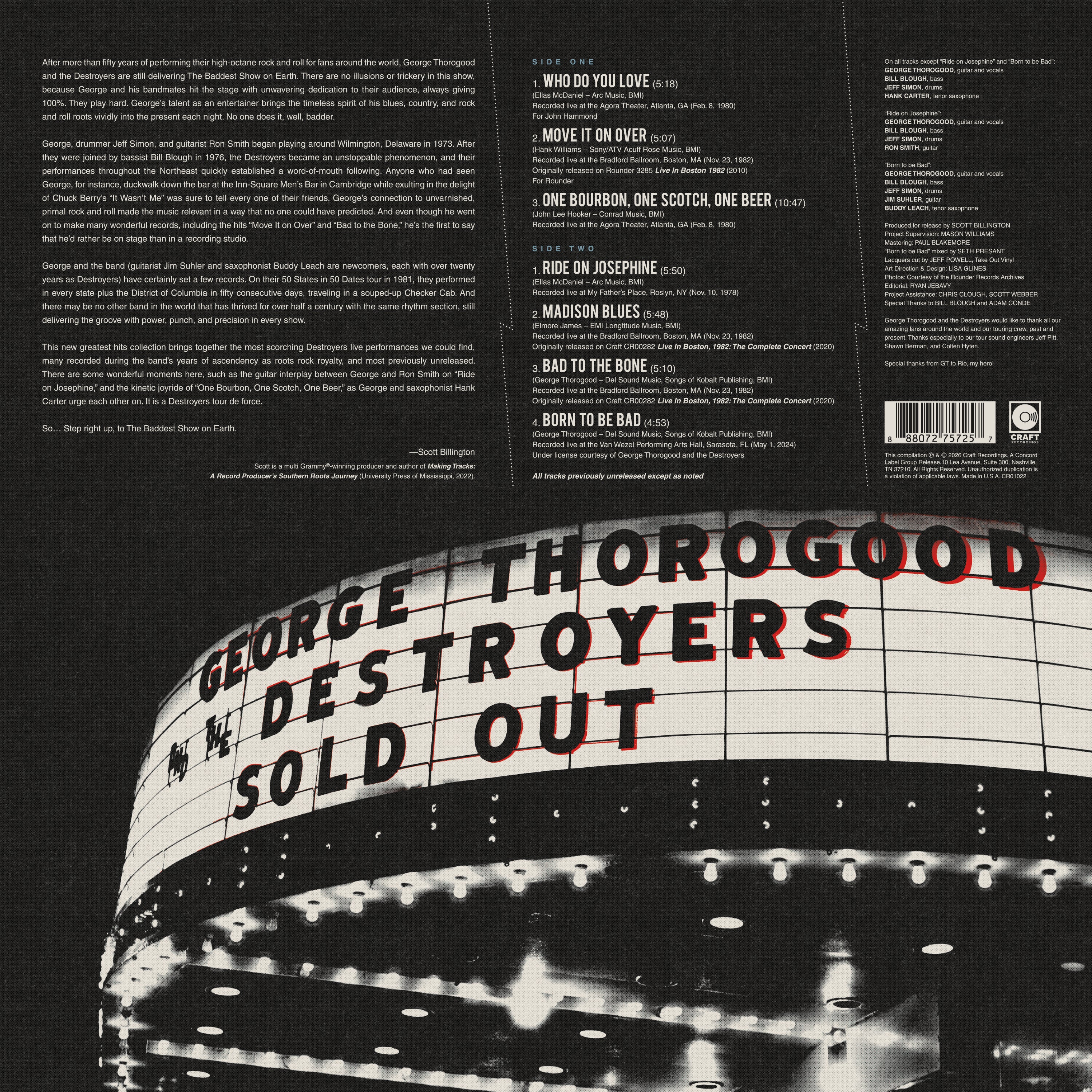 洋楽 Rainbow The Destroyer In The West The Baddest Show On Earth: Greatest Hits Live (LP) – Craft Recordings
