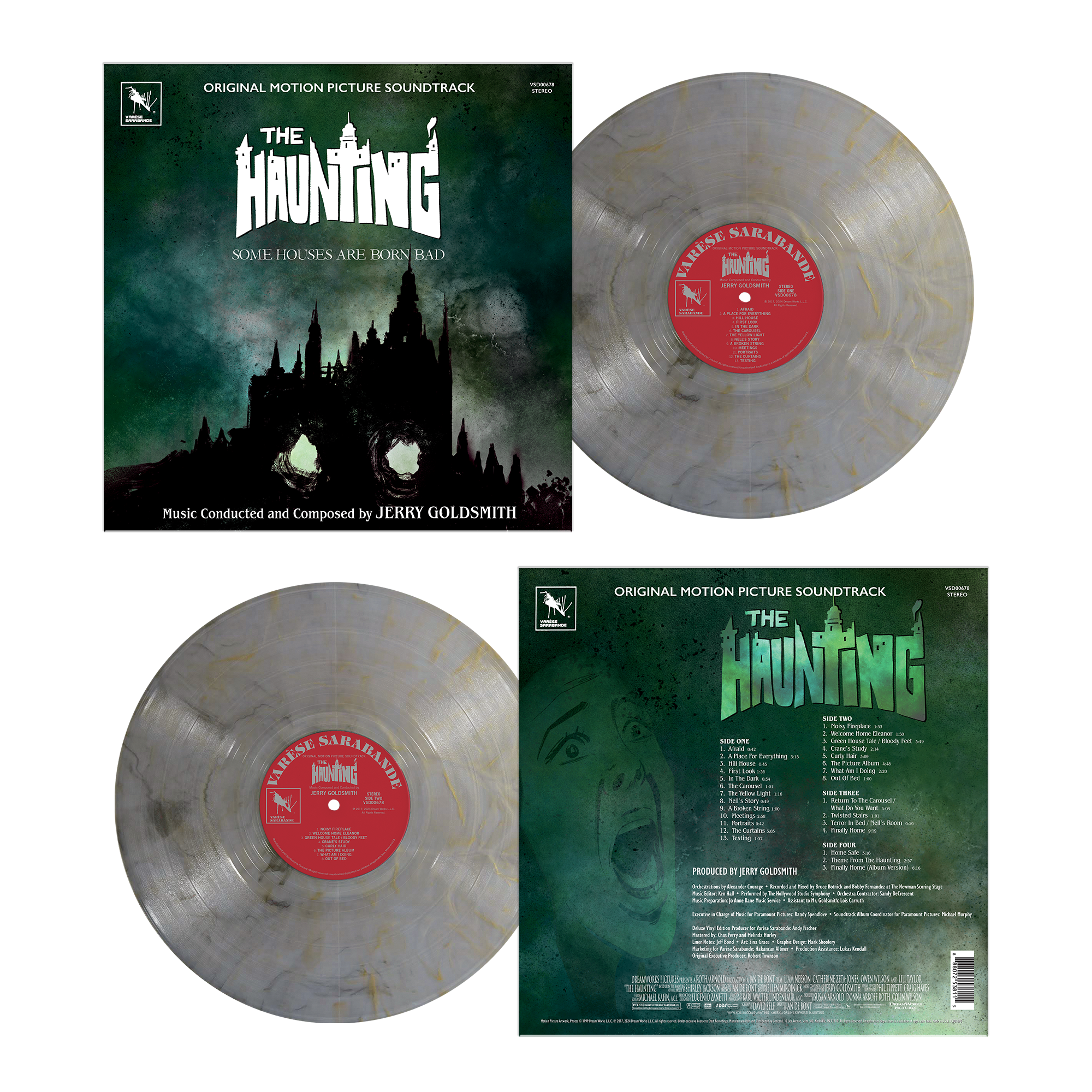 The Haunting Original Motion Picture Soundtrack - Deluxe Edition (Black / Gold / Gray Swirl 2-LP) – view 2 of 3
