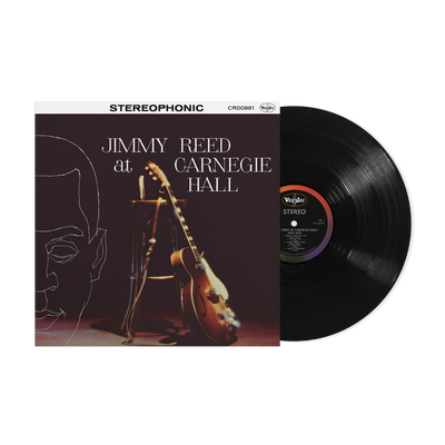 Portada de Jimmy Reed At Carnegie Hall, remasterización de 2026