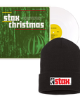 Stax Christmas LP (White) + Finger Snap Beanie Bundle