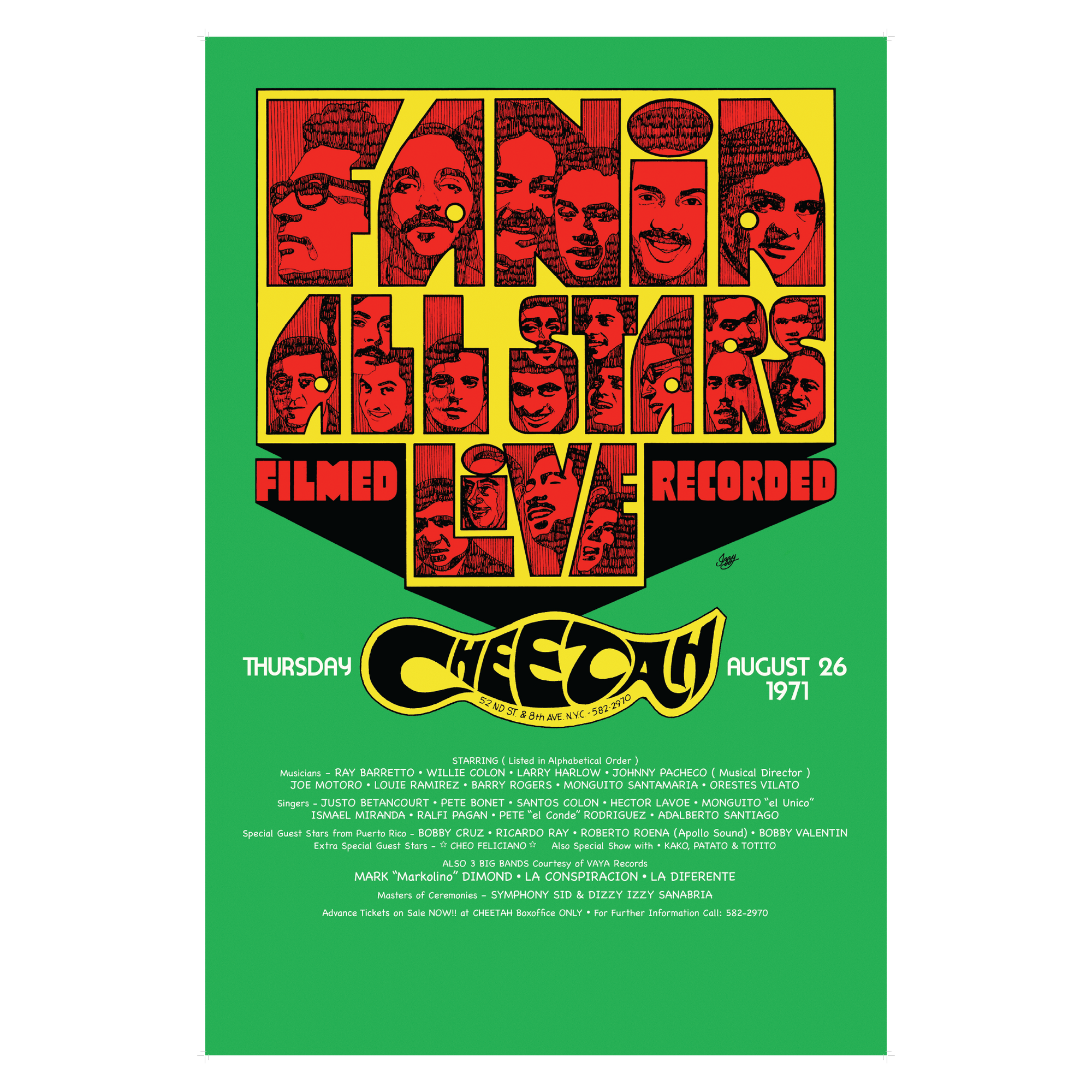 Our Latin Thing Cheetah Club T-Shirt + Live At The Cheetah Anniversary Poster + Live At The Cheetah, Vol. 1 180g LP Bundle – view 4 of 4