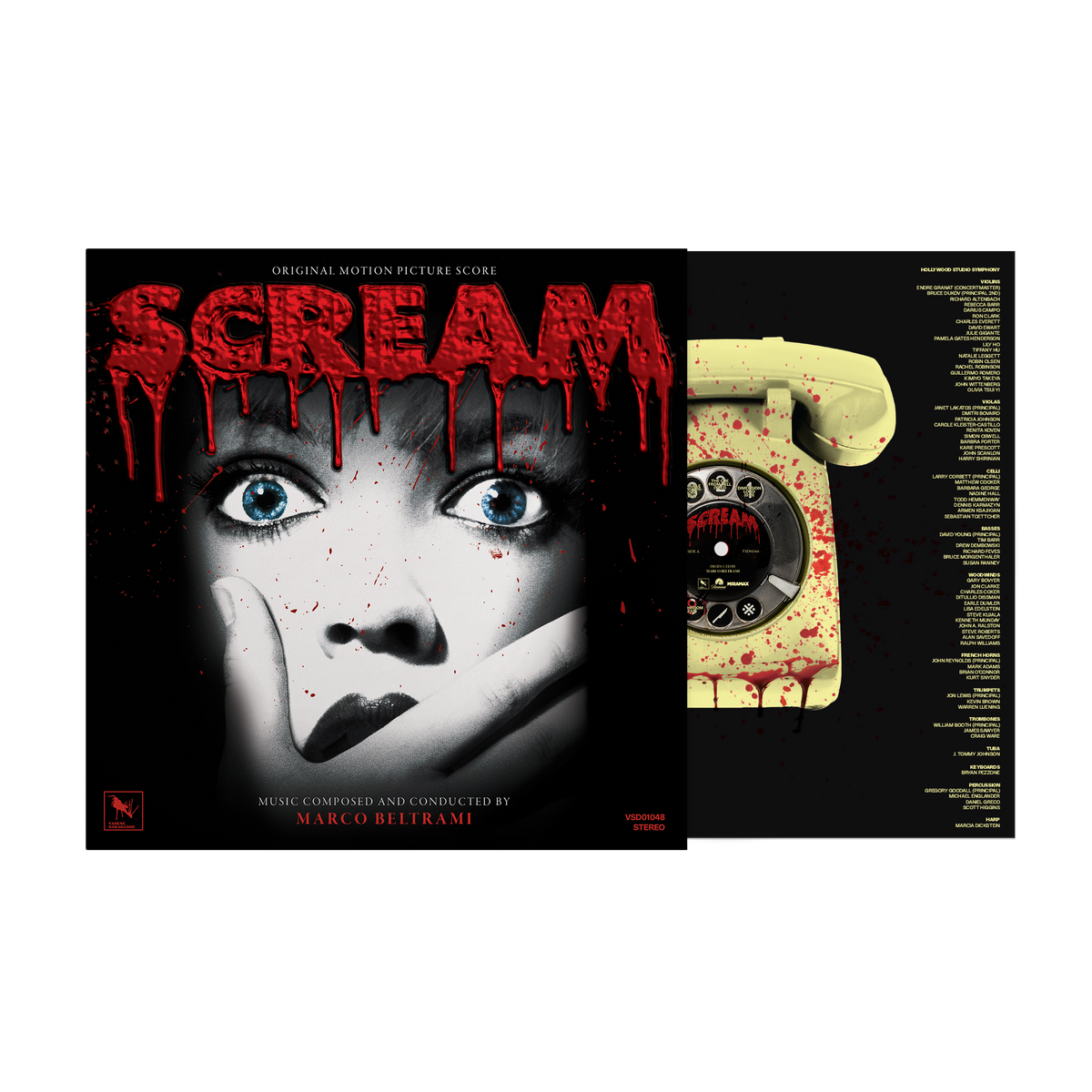 Scream (30th Anniversary Edition) (Varése Exclusive - "Wrong Answer" Blood Red Splatter LP) – view 3 of 5