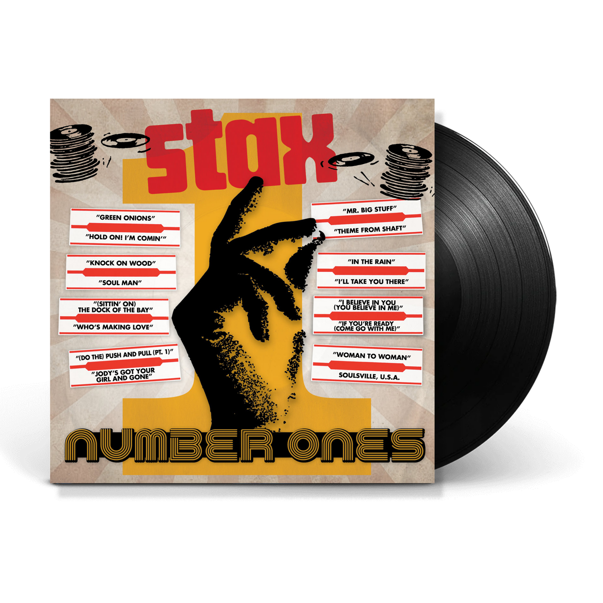 洋楽 TOP OF THE STAX/20 great hits 2LP SOUL Various Artists
