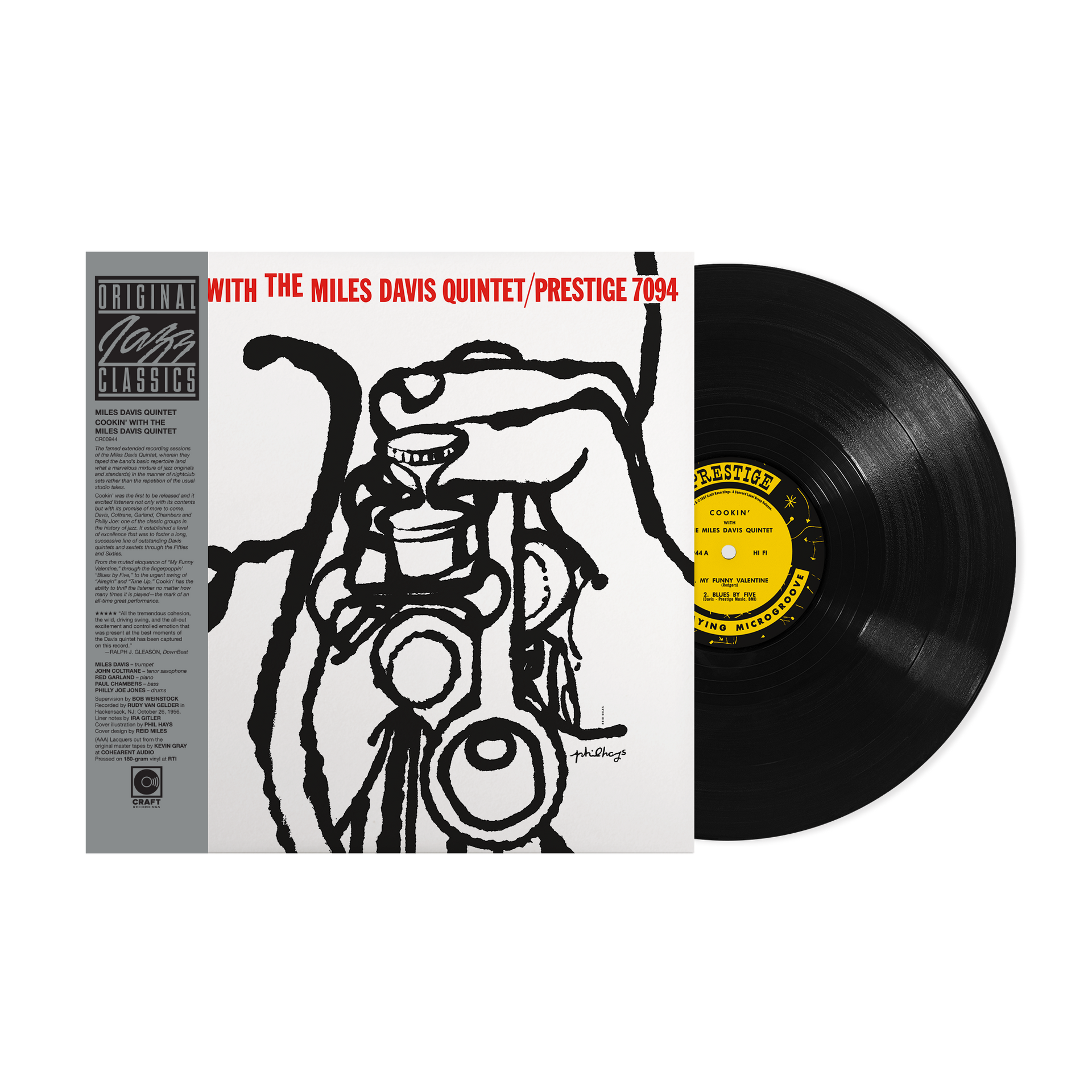 miles davis / cookin 45rpm 2枚組み Cookin' With The Miles Davis Quintet (Original Jazz Classics