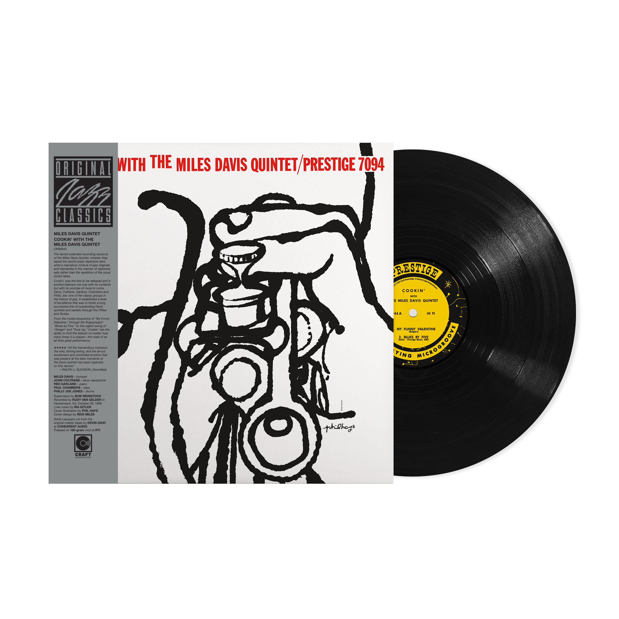 Coltrane (Original Jazz Classics Series) (180g LP) + Cookin' With The Miles Davis Quintet (Original Jazz Classics Series) (180g LP) – view 2 of 3