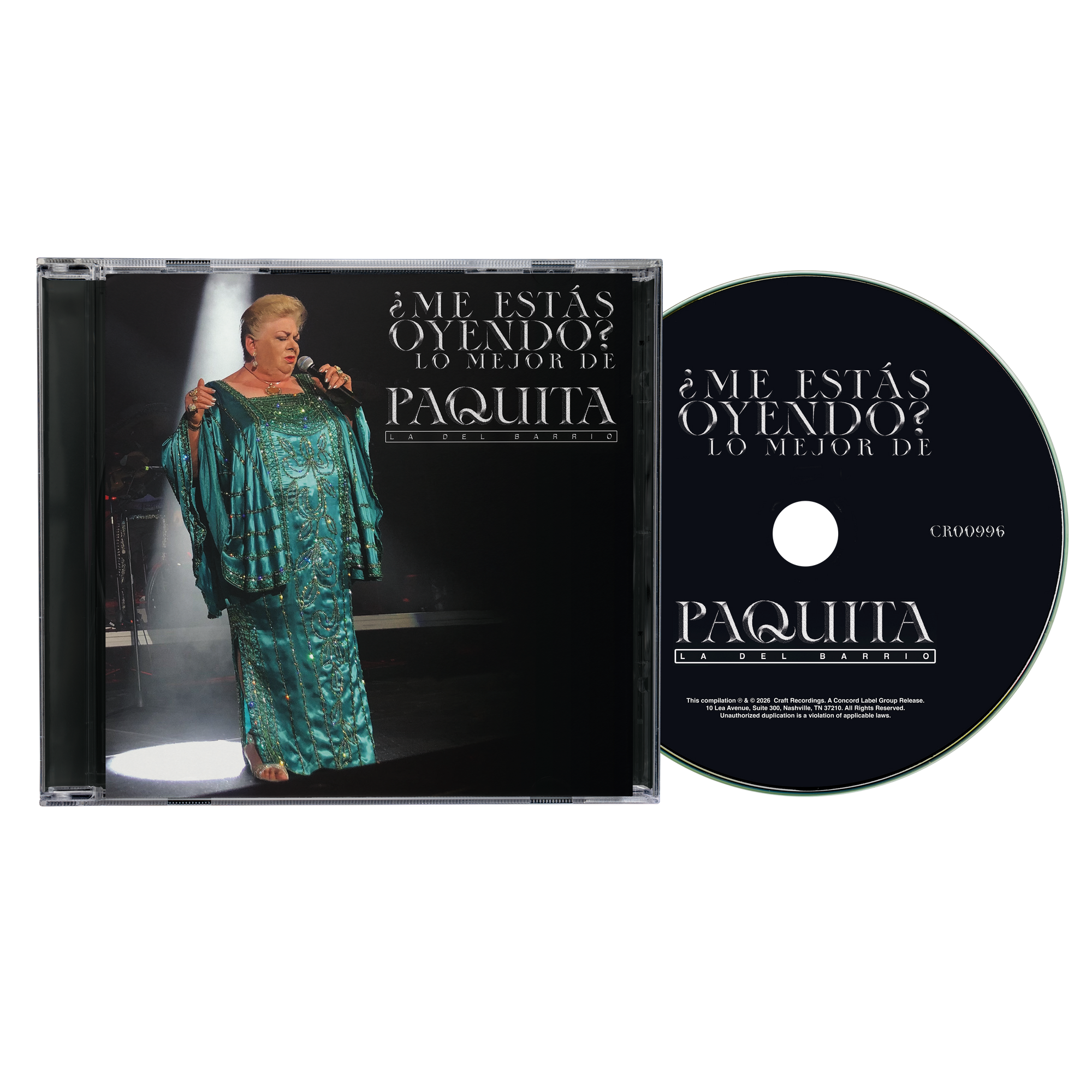 ¿Me Estas Oyendo? Lo Mejor De Paquita La Del Barrio (CD) – view 1 of 2