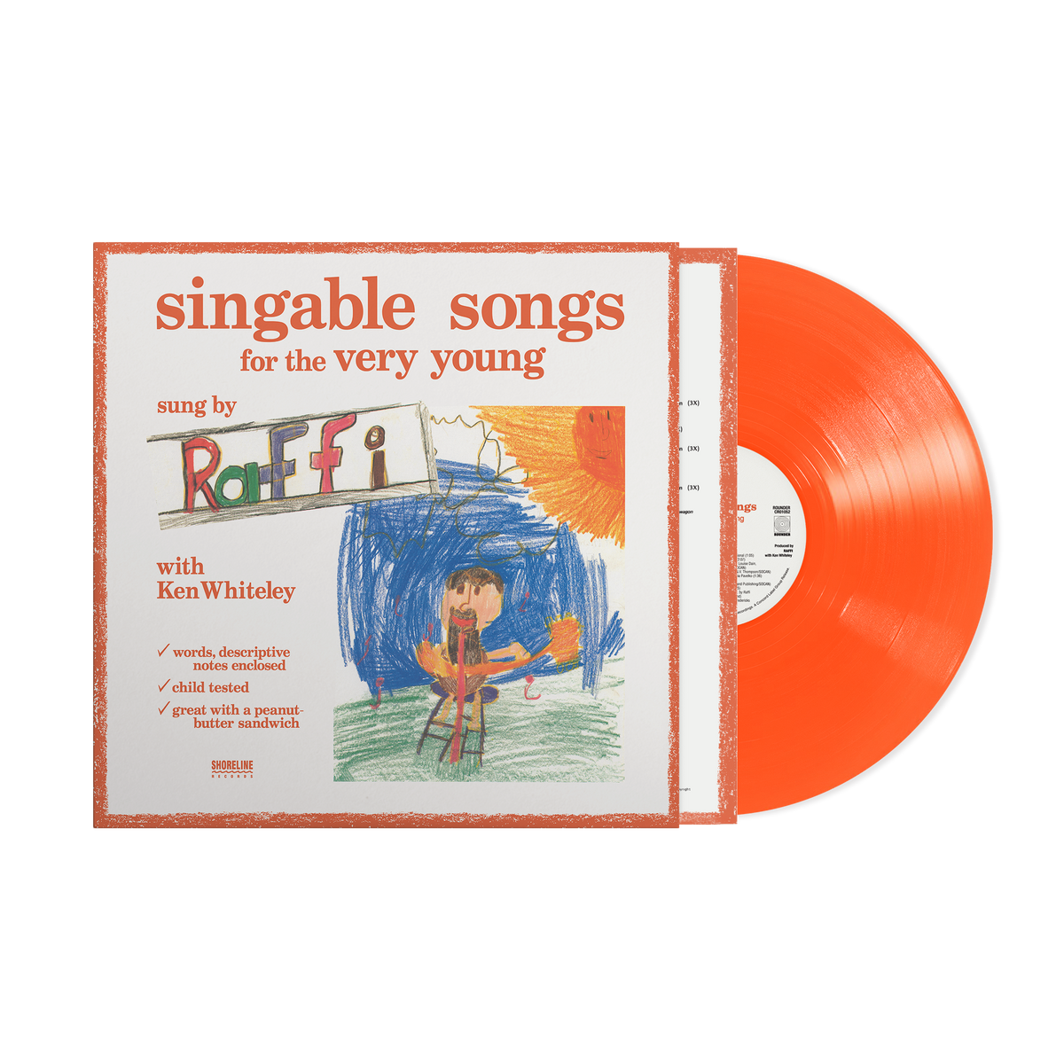 Singable Songs For The Very Young (Eco-Friendly Orange LP) – view 1 of 3