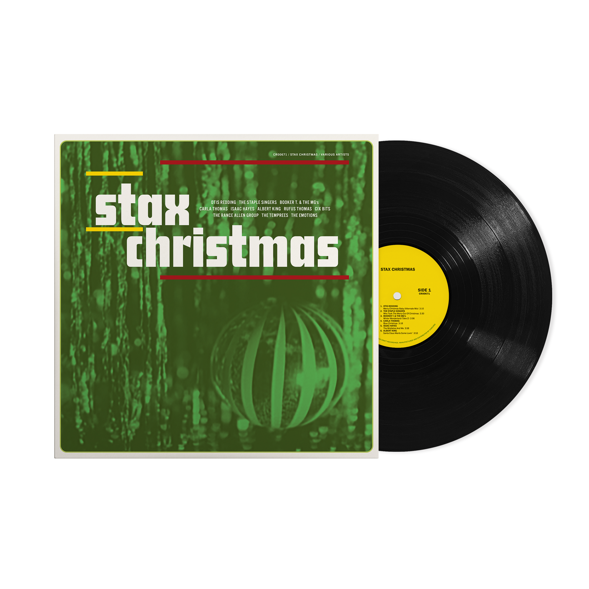 Stax Christmas - Black LP