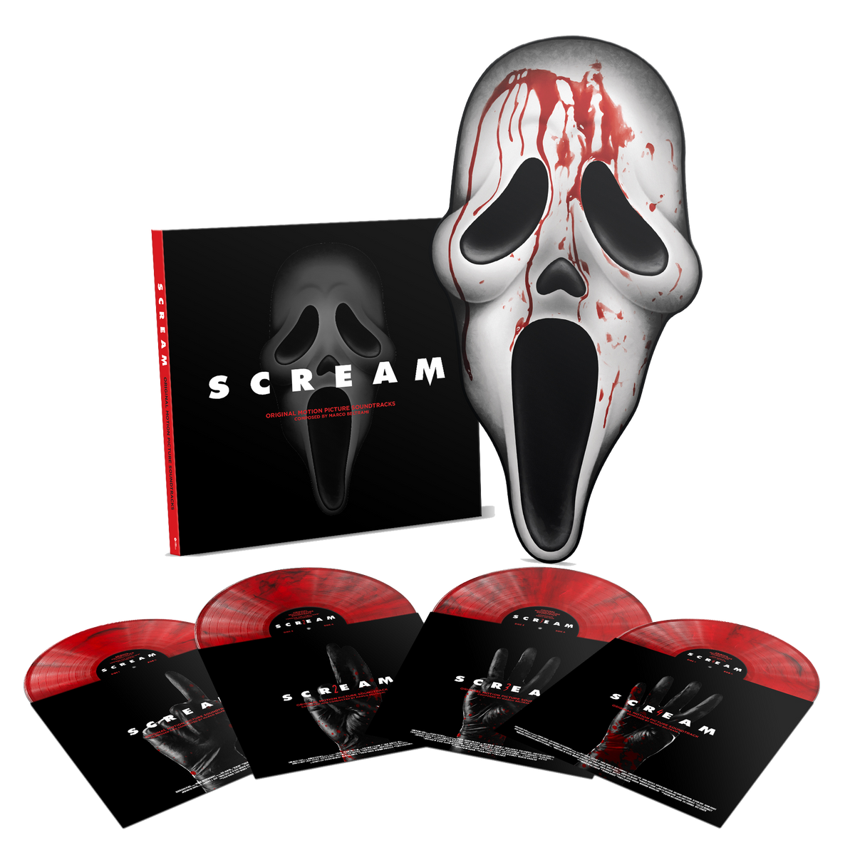 Marco Beltrami – Scream: Original Motion Picture Soundtracks (4-LP