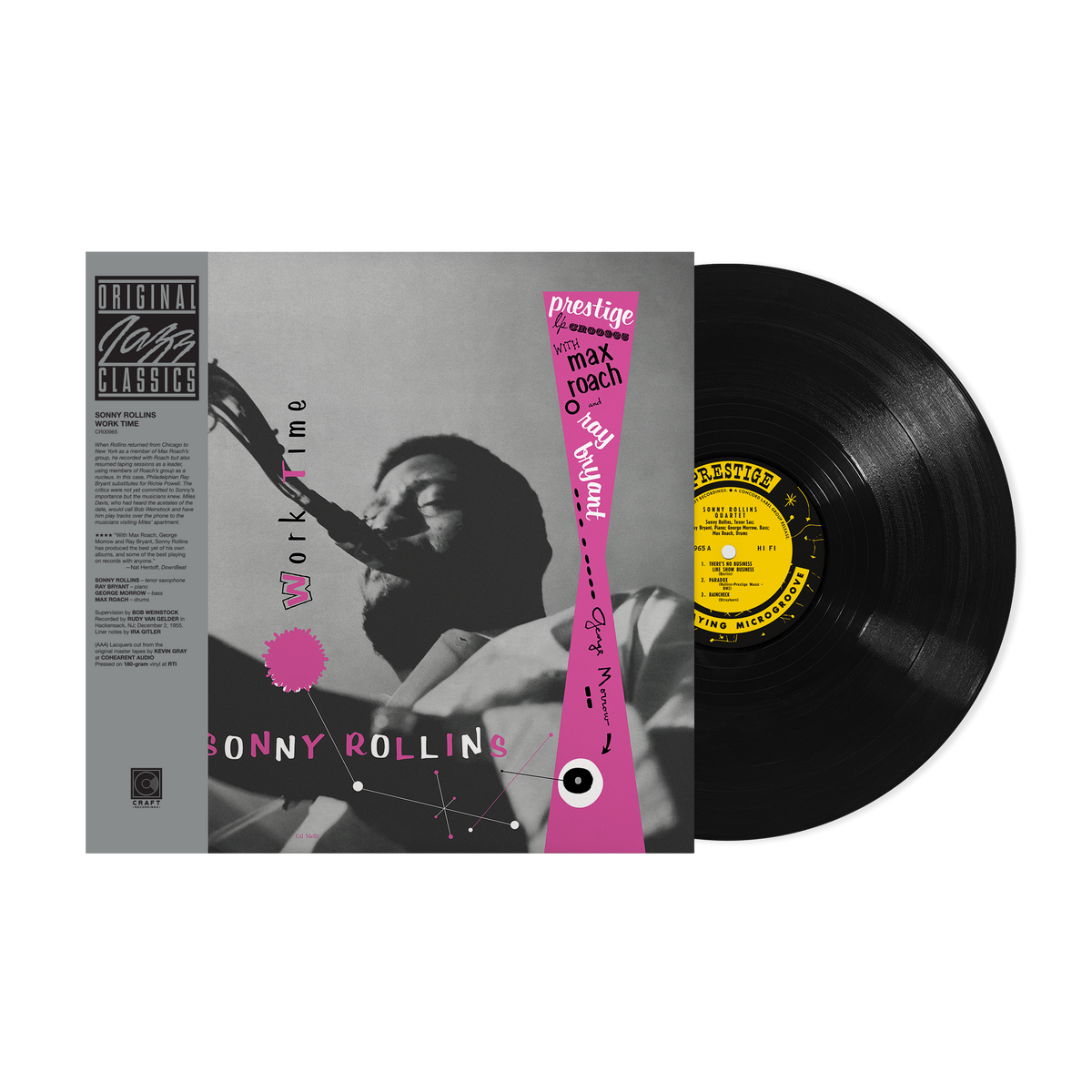 Work Time (Original Jazz Classics Series) (180g LP) – view 1 of 4