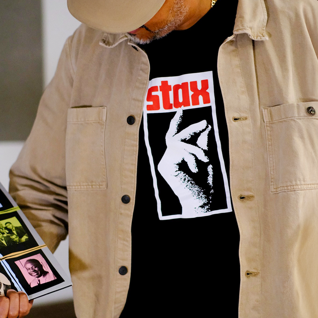Stax "Classic Snap" Logo T-Shirt (Black) – view 3 of 3
