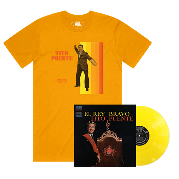 El Rey Bravo (180G Canary Yellow LP + Tito Puente Centennial T-Shirt)