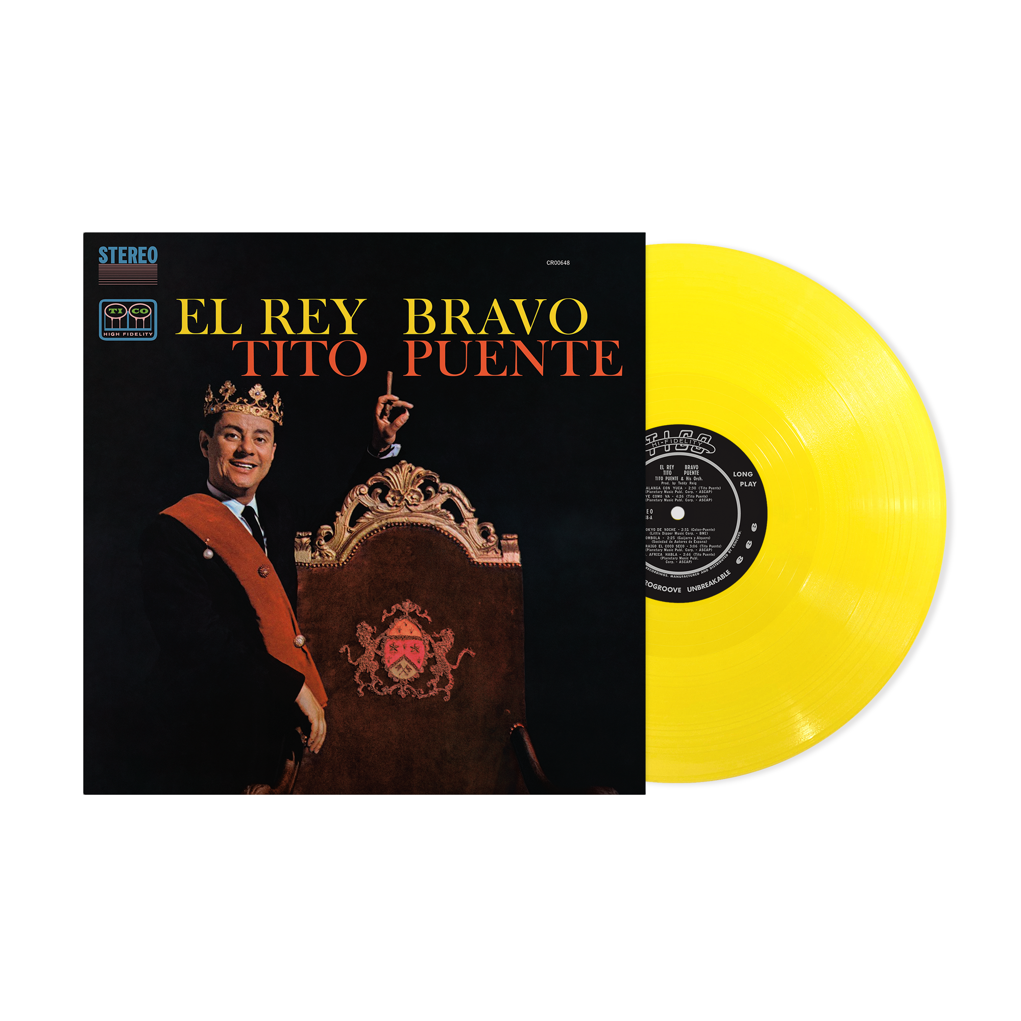 El Rey Bravo (180G Canary Yellow LP – Fania Exclusive)
