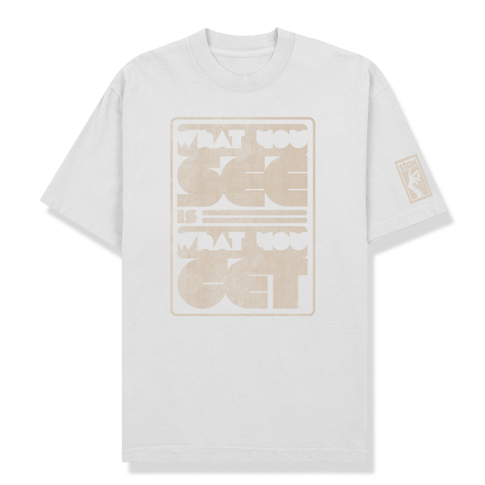 What You See is What You Get Tee (Vintage White)