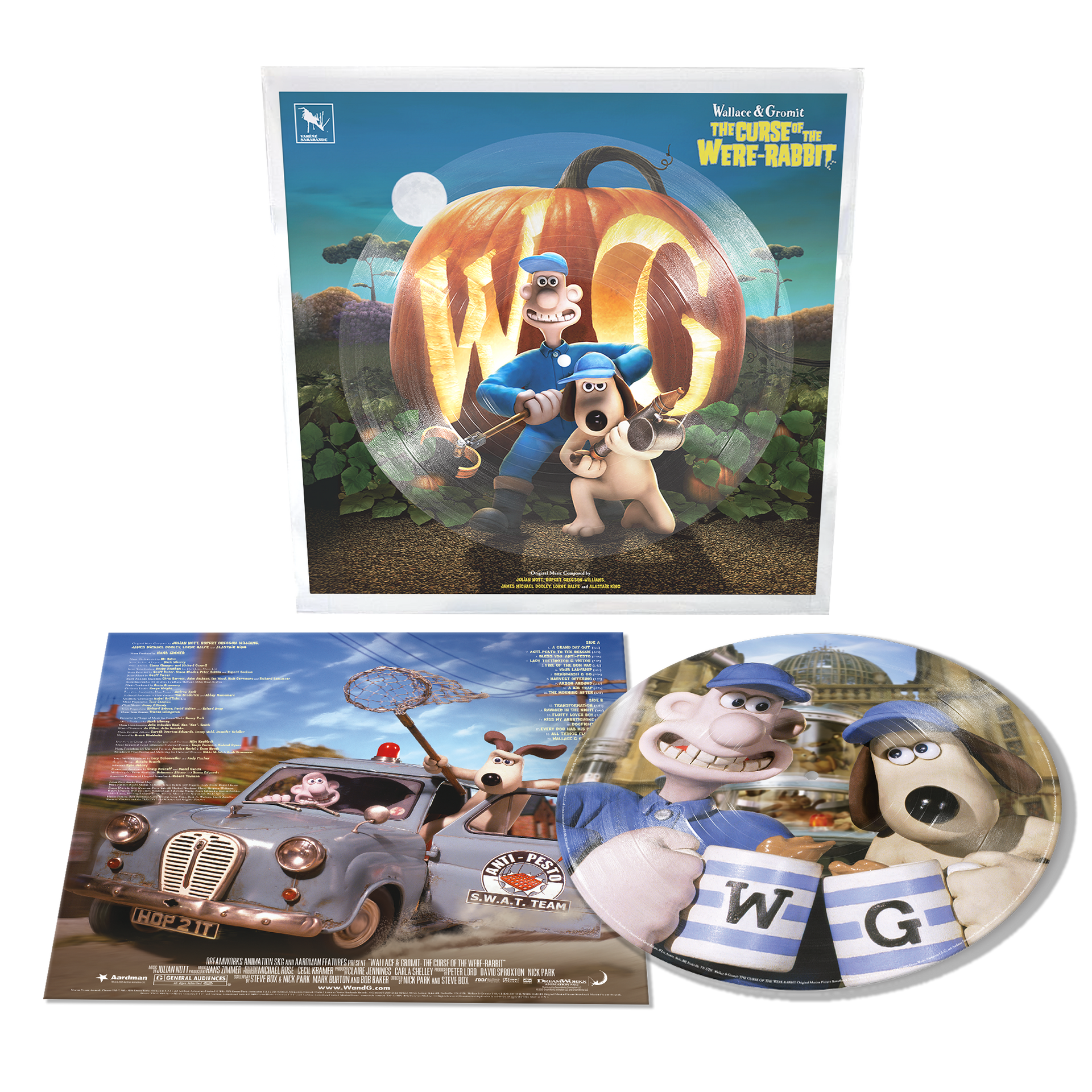 Wallace & Gromit: The Curse Of The Were-Rabbit (Picture Disc