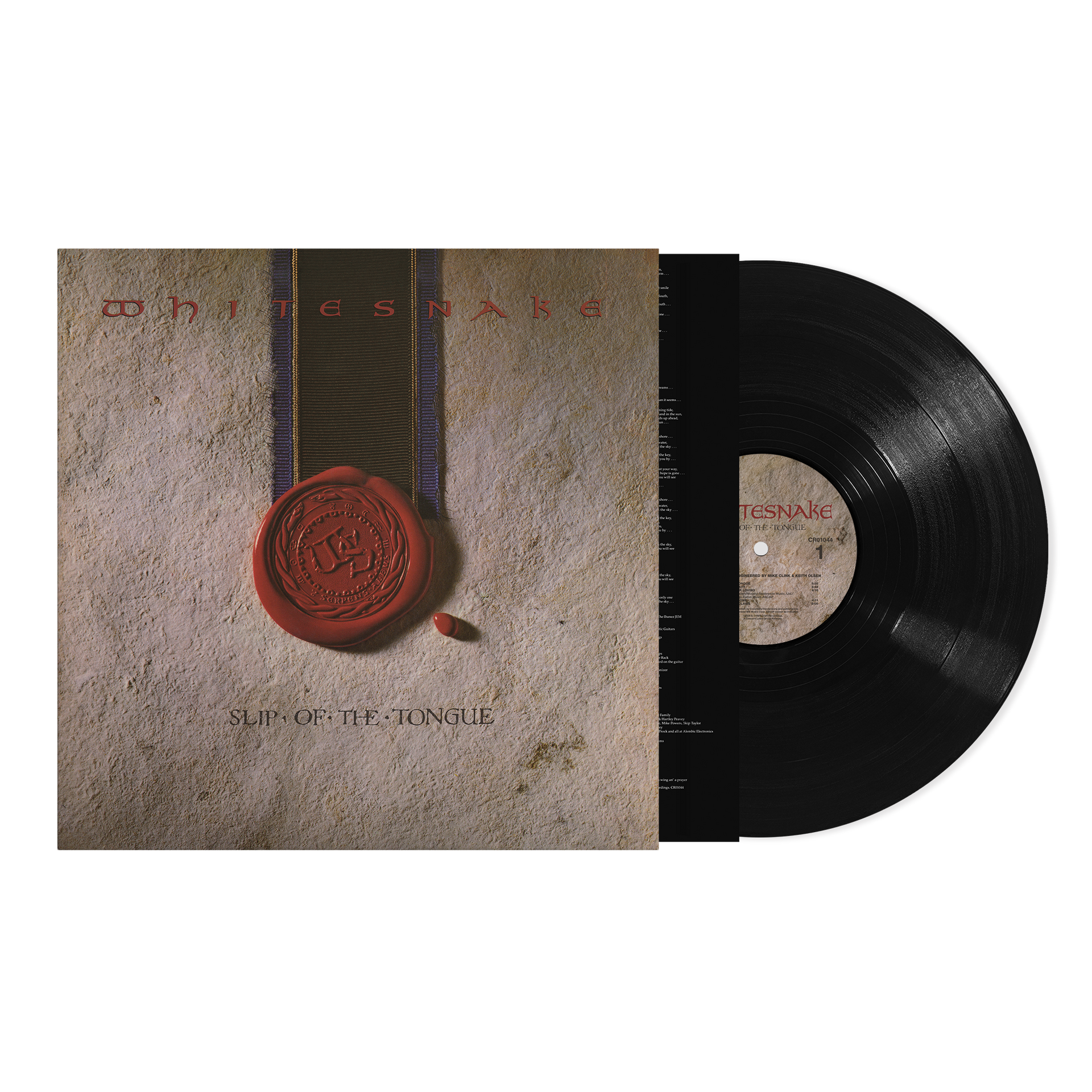 WHITESNAKE SLIP OF THE TONGUE バンドスコア Slip of the Tongue (LP) – Craft Recordings