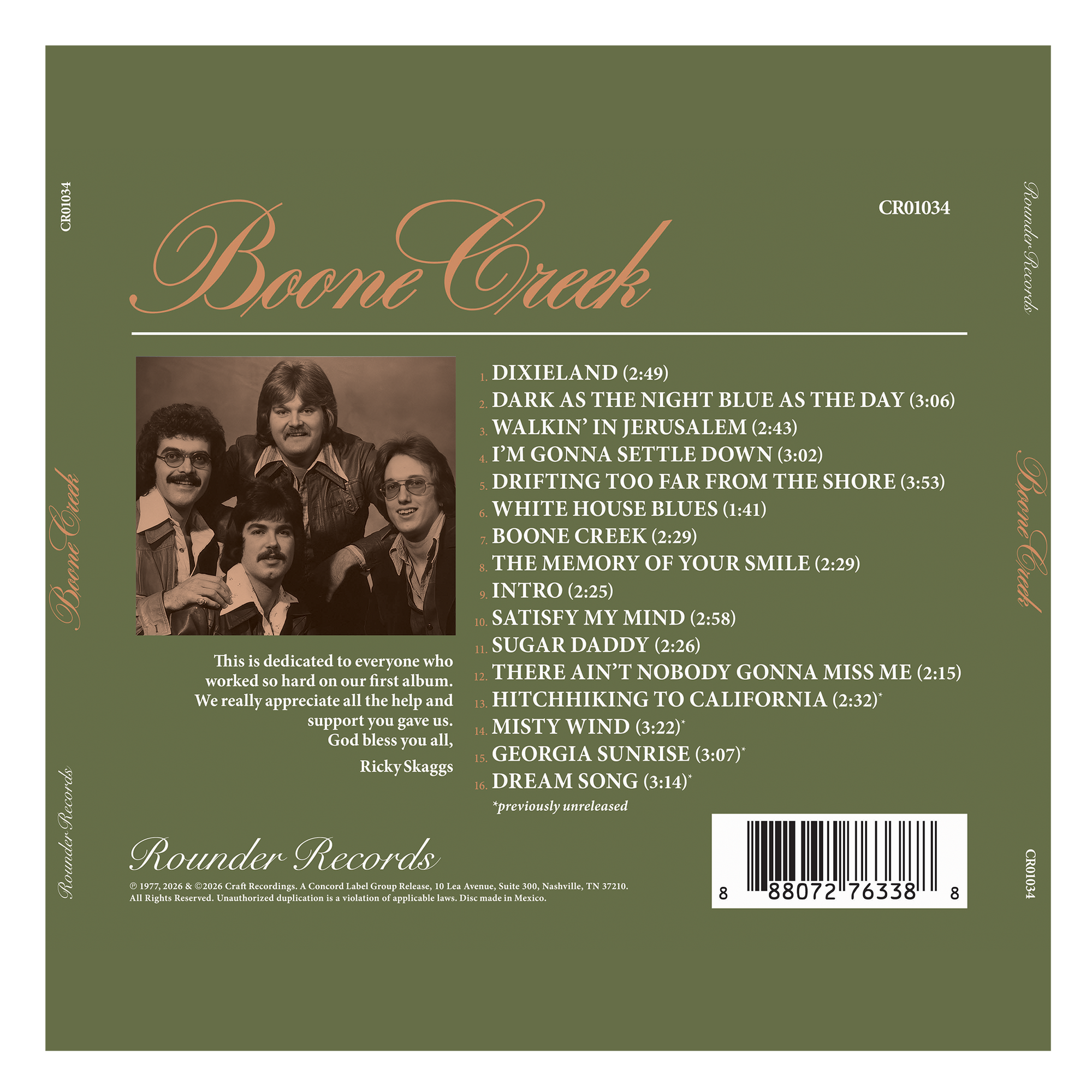 Boone Creek CD – view 3 of 4