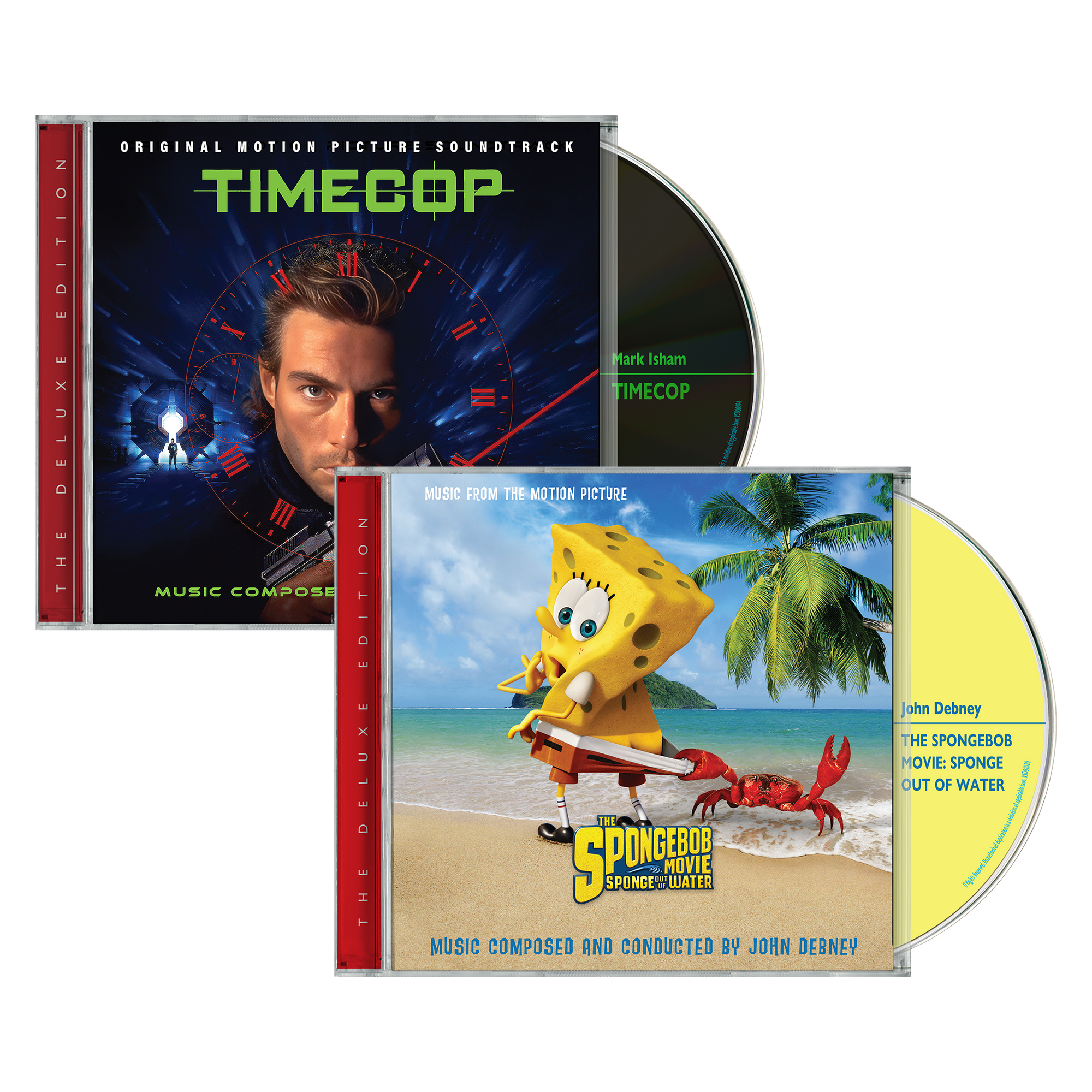 The SpongeBob Movie: Sponge Out Of Water (The Deluxe Edition) (CD) + Timecop (The Deluxe Edition) (CD) - Bundle – view 1 of 3