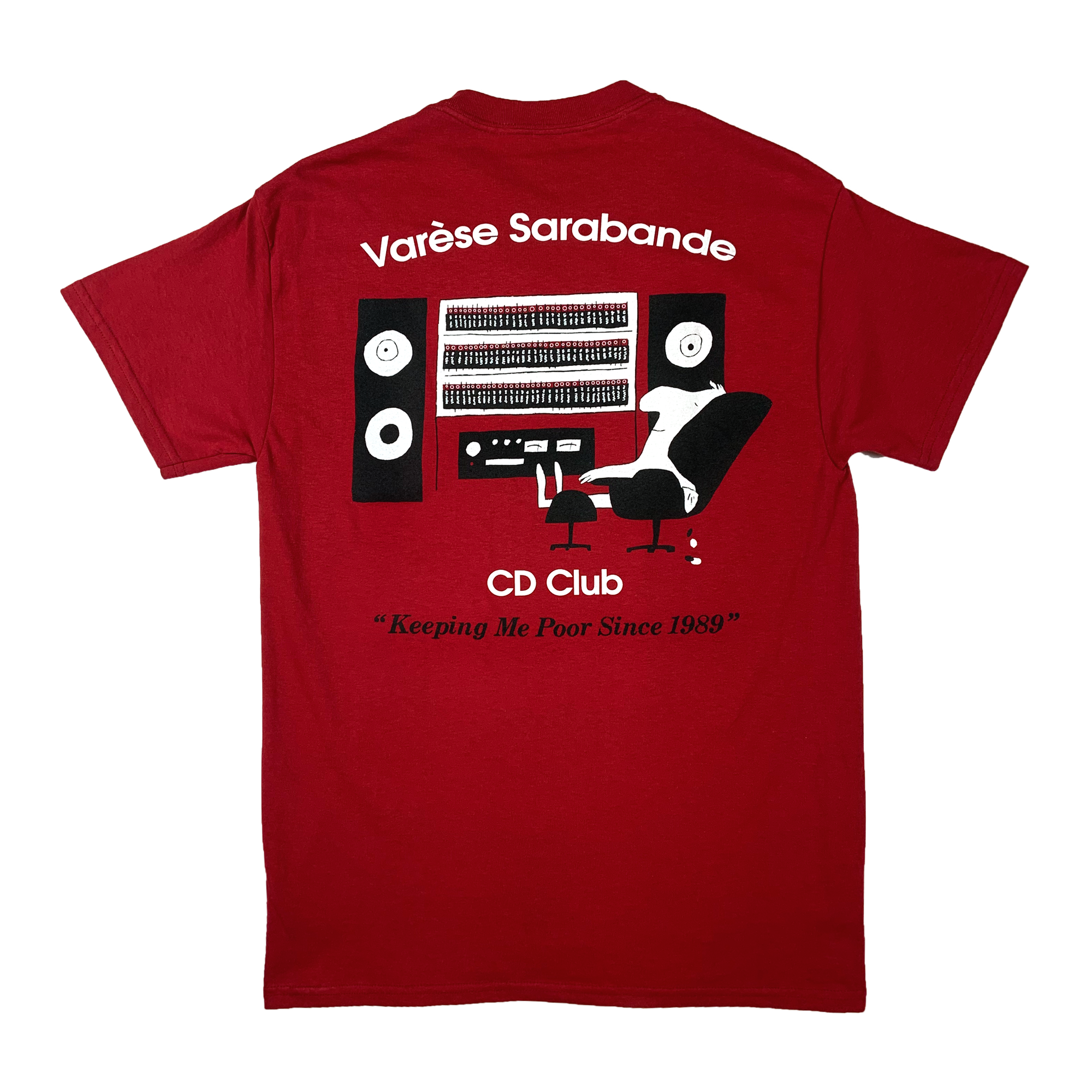 CD Club T-Shirt (Red) – view 3 of 4