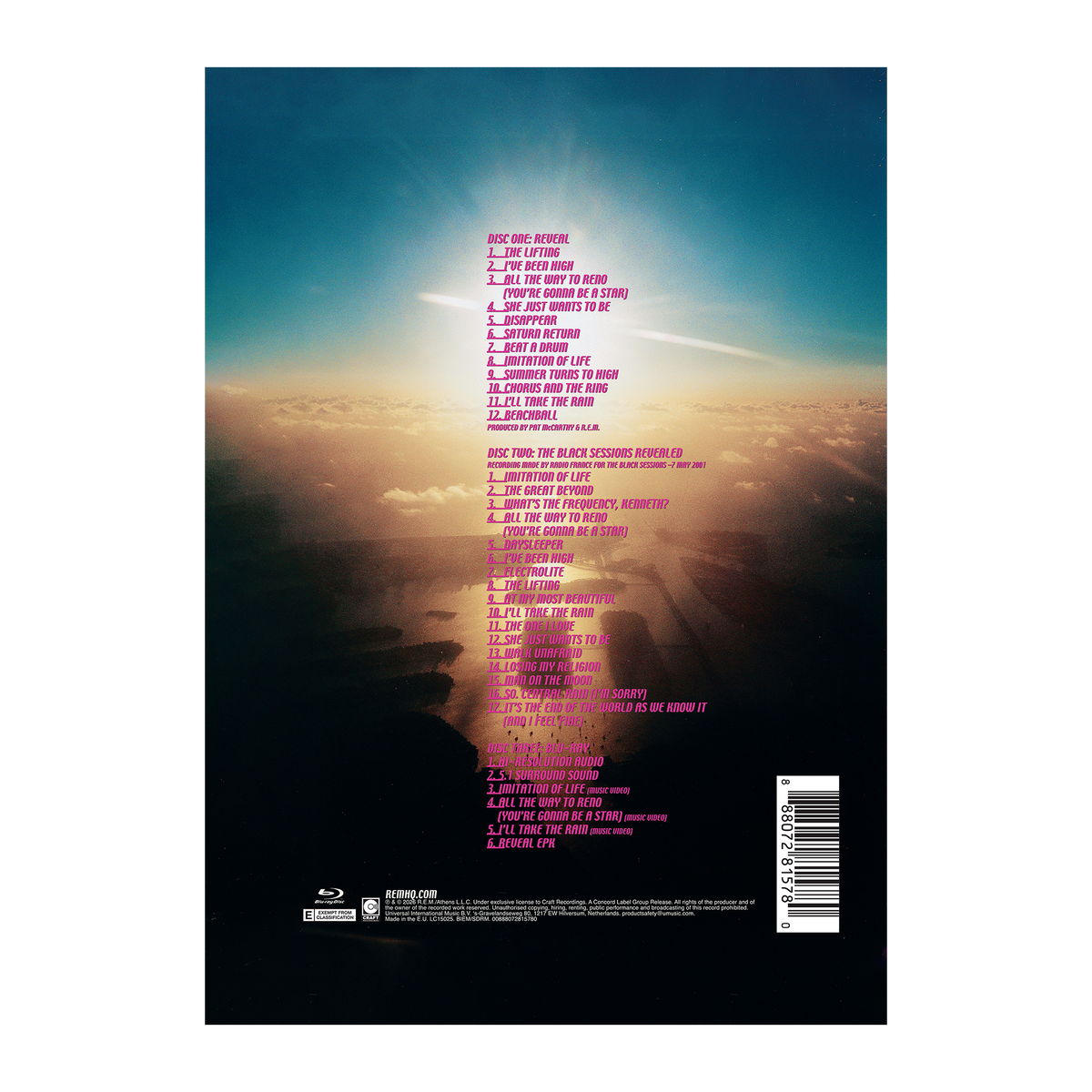 Reveal (25th Anniversary Edition) (2-CD/Blu-Ray) – view 4 of 4