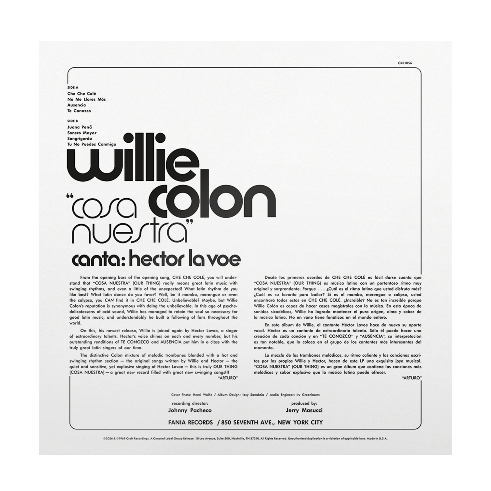 Cosa Nuestra (180G LP) – view 3 of 3