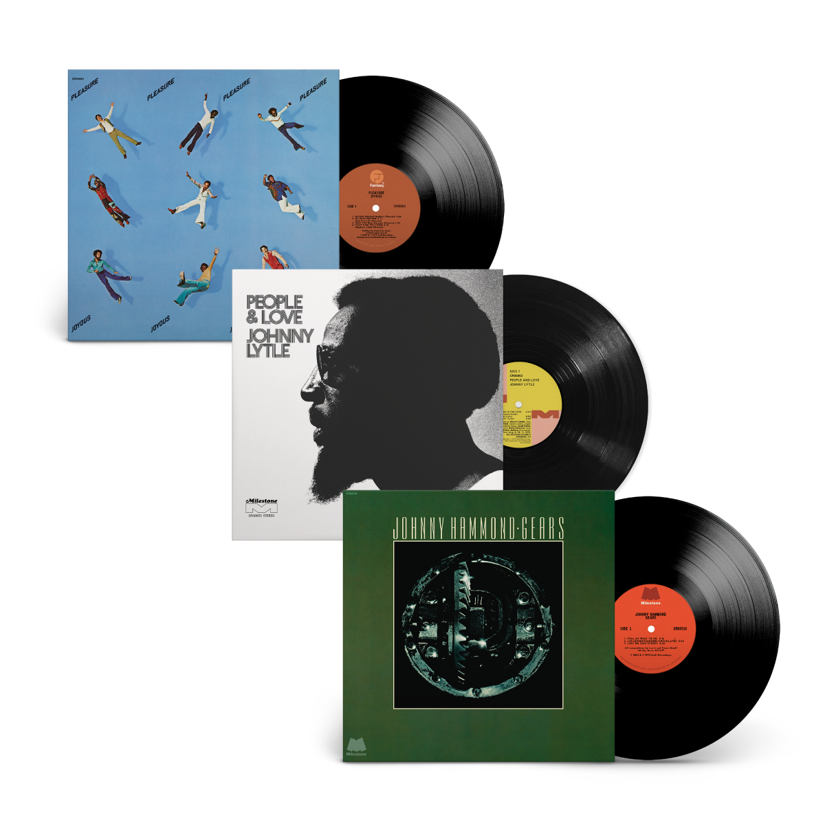 Fusion Bundle (Joyous (180g LP) + Gears (180g LP) + People &amp; Love (Jazz Dispensary Top Shelf Series LP)