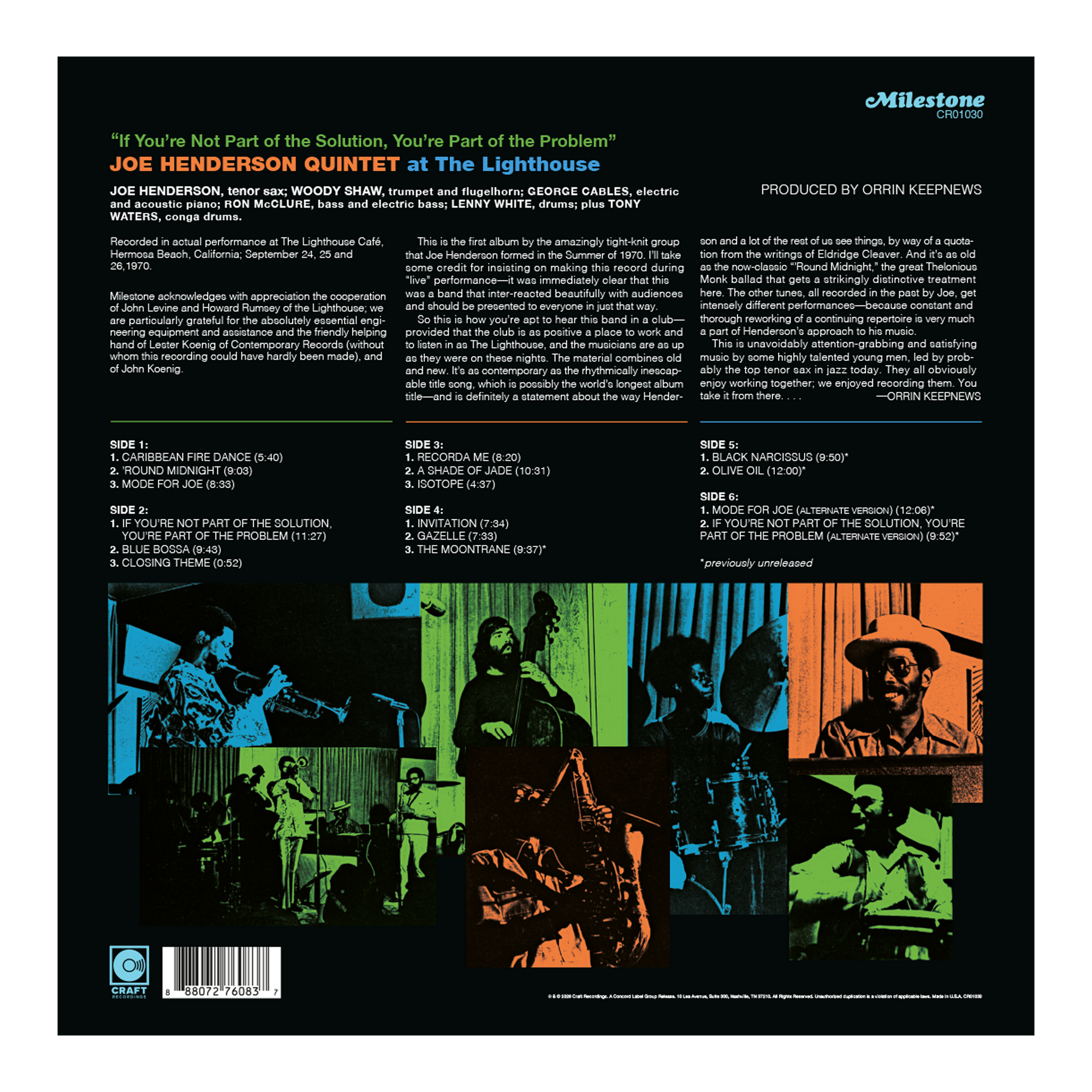 At The Lighthouse: If You're Not Part Of The Solution, You're Part Of The Problem (3-LP, 180G) – view 3 of 3