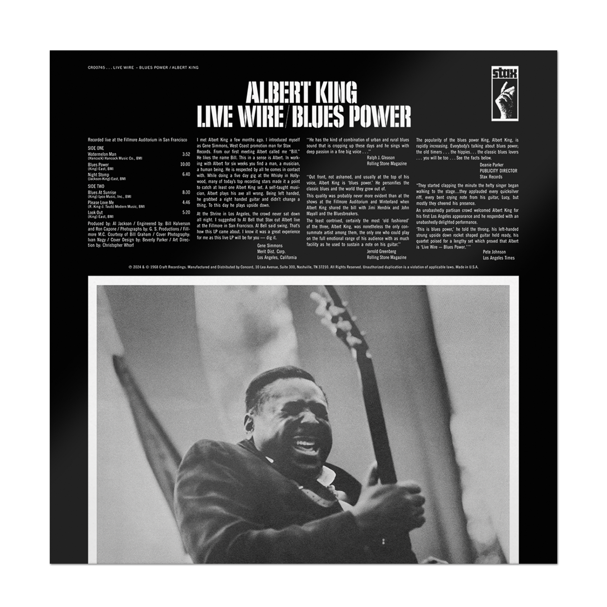 Live Wire / Blues Power (Bluesville Series) (LP) – view 4 of 4