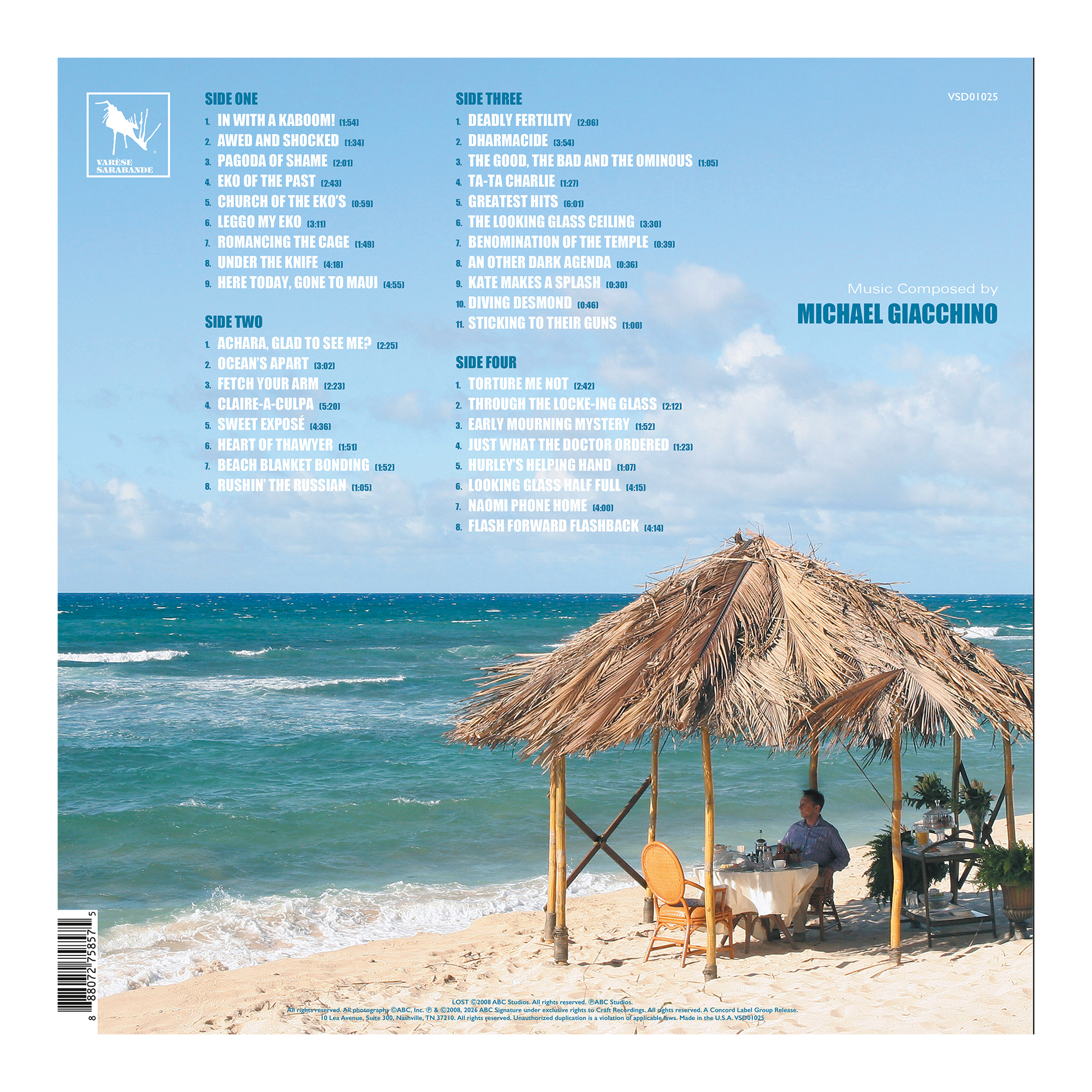 Lost: Season 3 (Original Television Soundtrack) - (Forest Green 2-LP) – view 3 of 3
