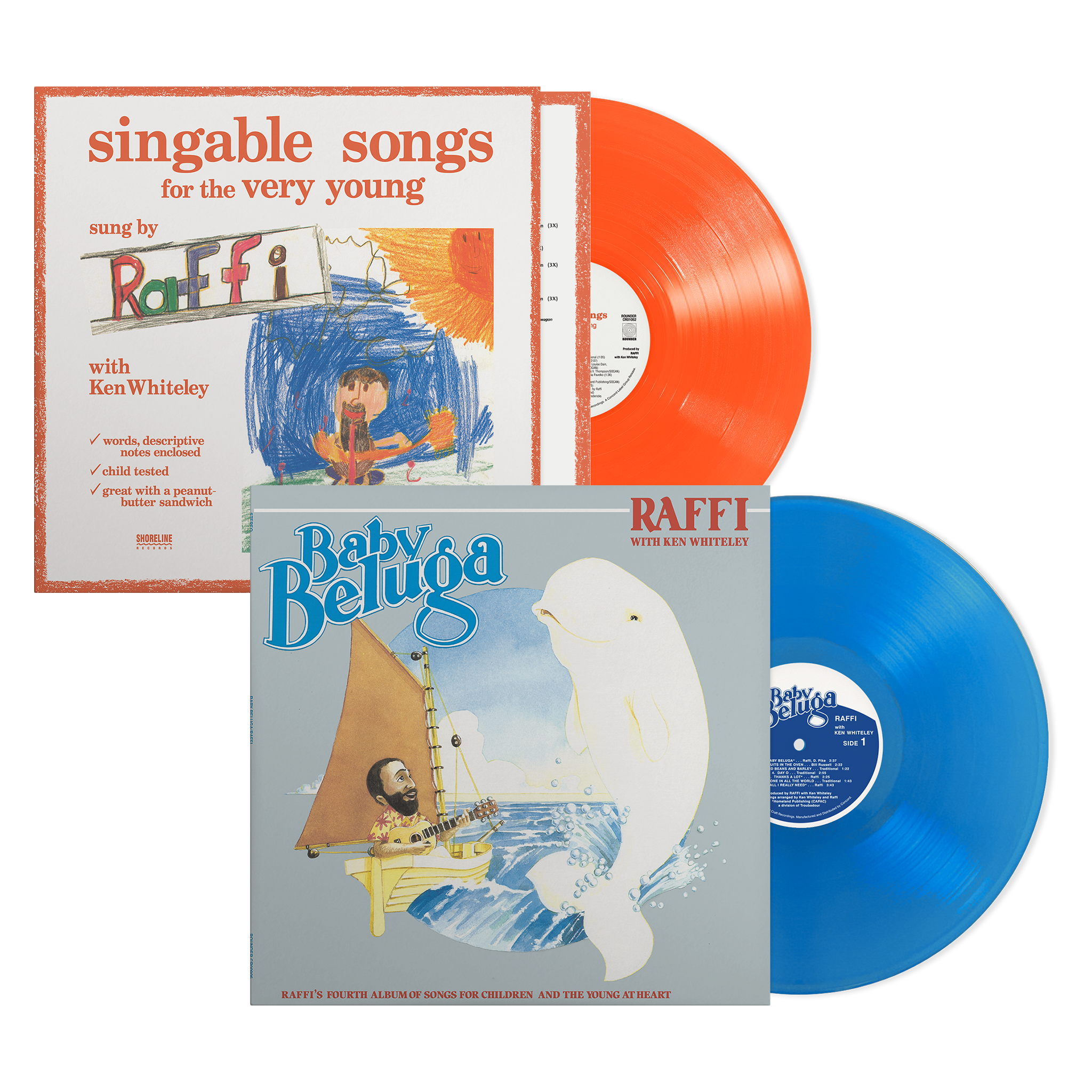 Raffi – Singable Songs For The Very Young (Eco-Friendly Orange LP