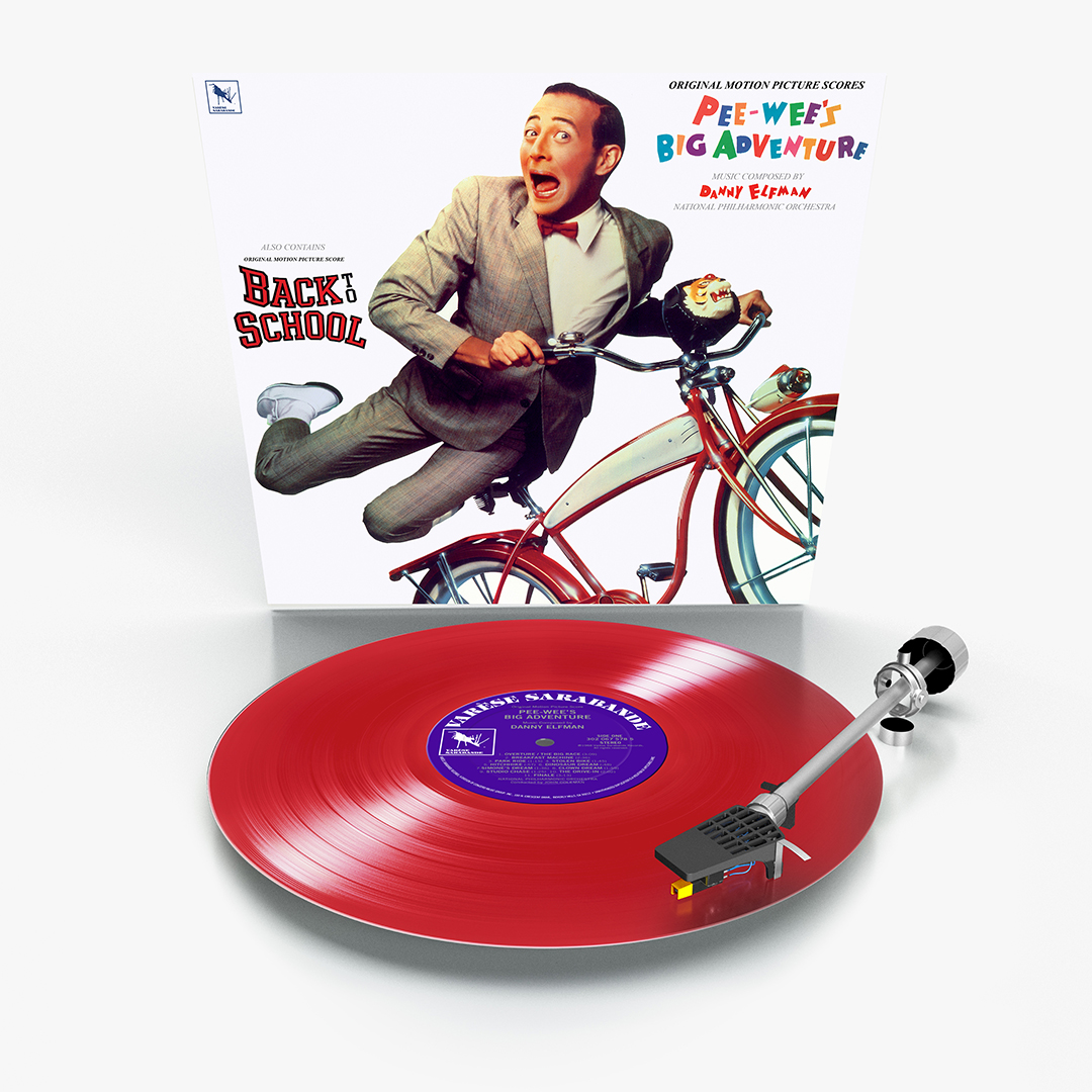 Pee-wee's Big Adventure / Back To School (Red Vinyl) – view 1 of 1