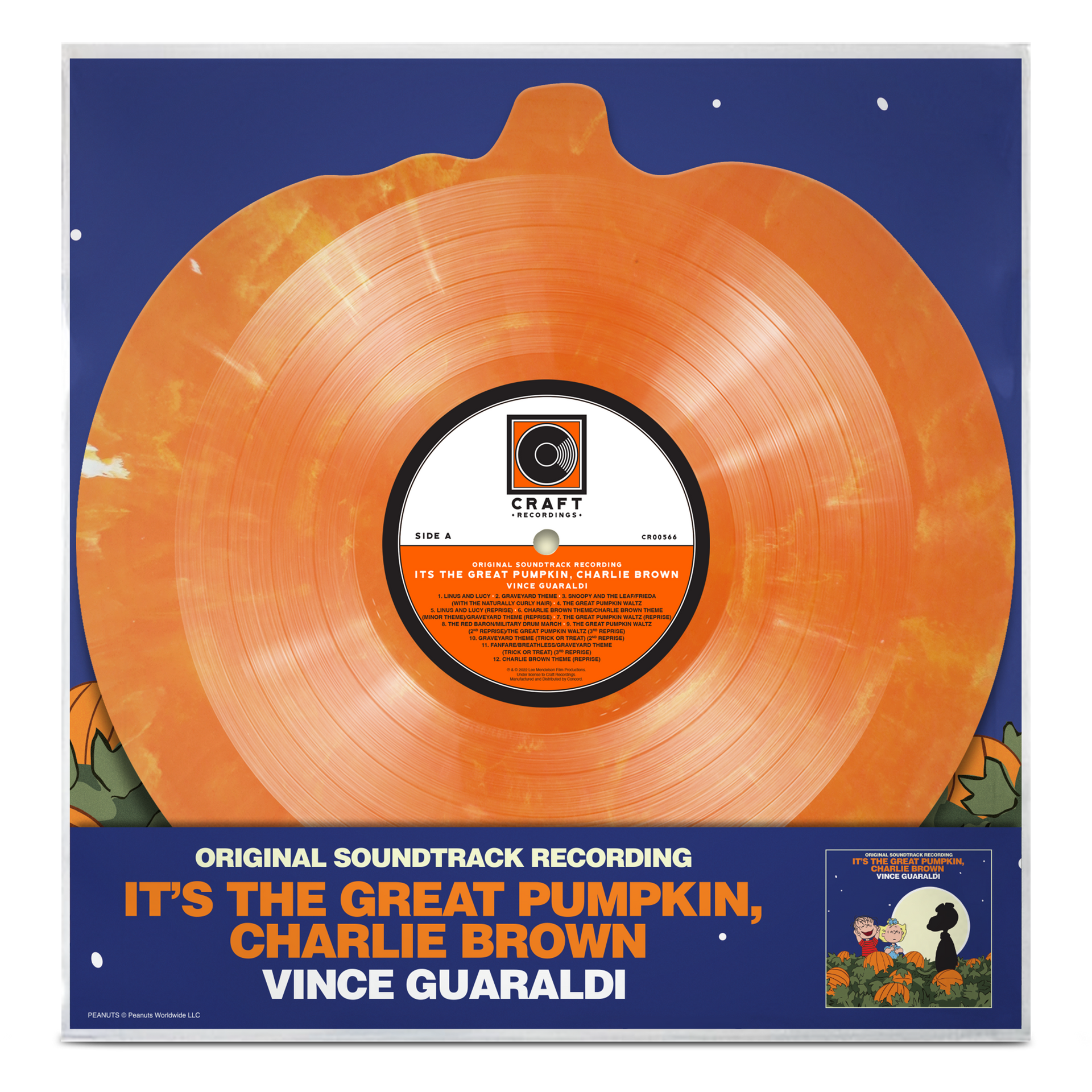 LP ウインドチャイム It's The Great Pumpkin, Charlie Brown (Exclusive Candy Corn Color