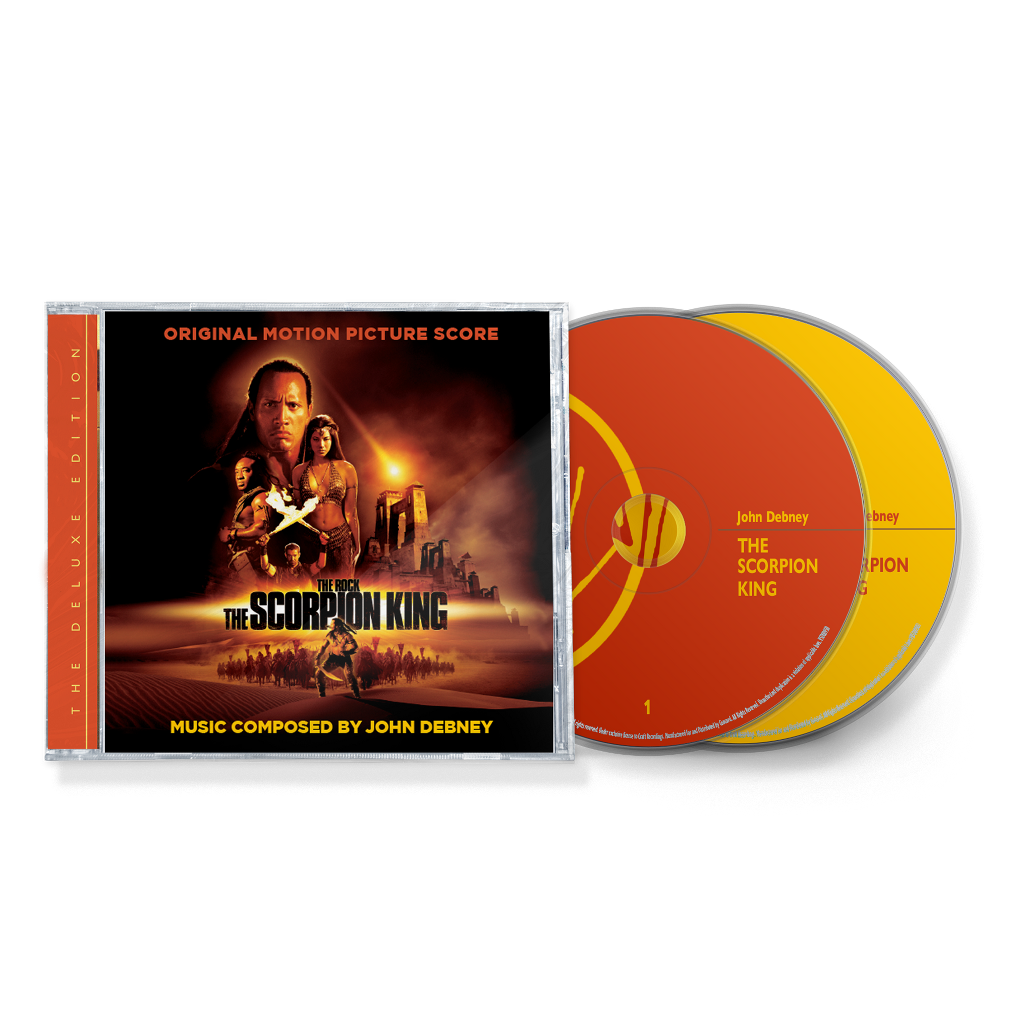 Hans Zimmer – Matchstick Men (The Deluxe Edition) (CD) + John Debney – The Scorpion King (The Deluxe Edition) (2-CD)  Bundle – view 2 of 3