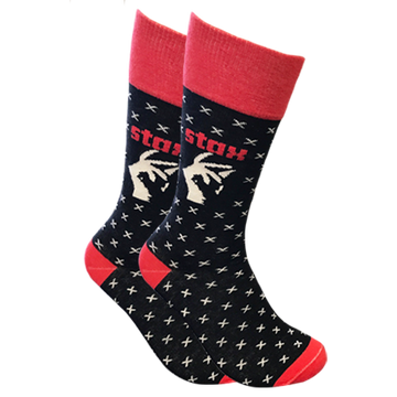 Stax Repeating X Classic Snap Socks