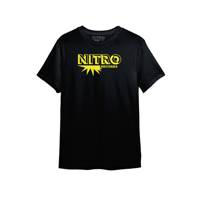 Nitro Records Classic Logo Tee (Black/Yellow) – Craft Recordings