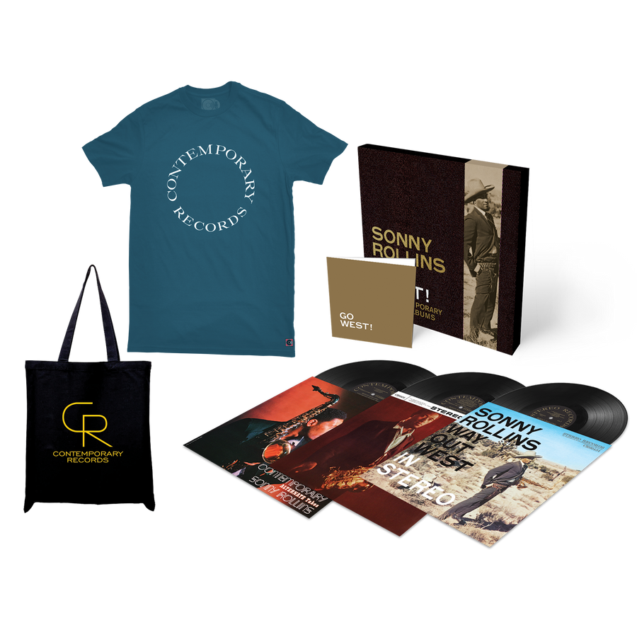 Go West! 3-LP Bundle (3-LP Box Set + T-Shirt + Tote Bag)