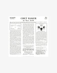 Chet Baker In New York (180g LP)