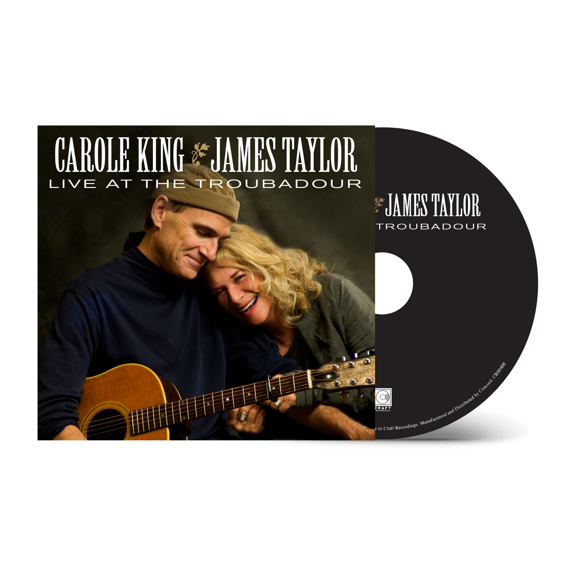 Carole King & James Taylor – Live at The Troubadour (CD) – Craft Recordings