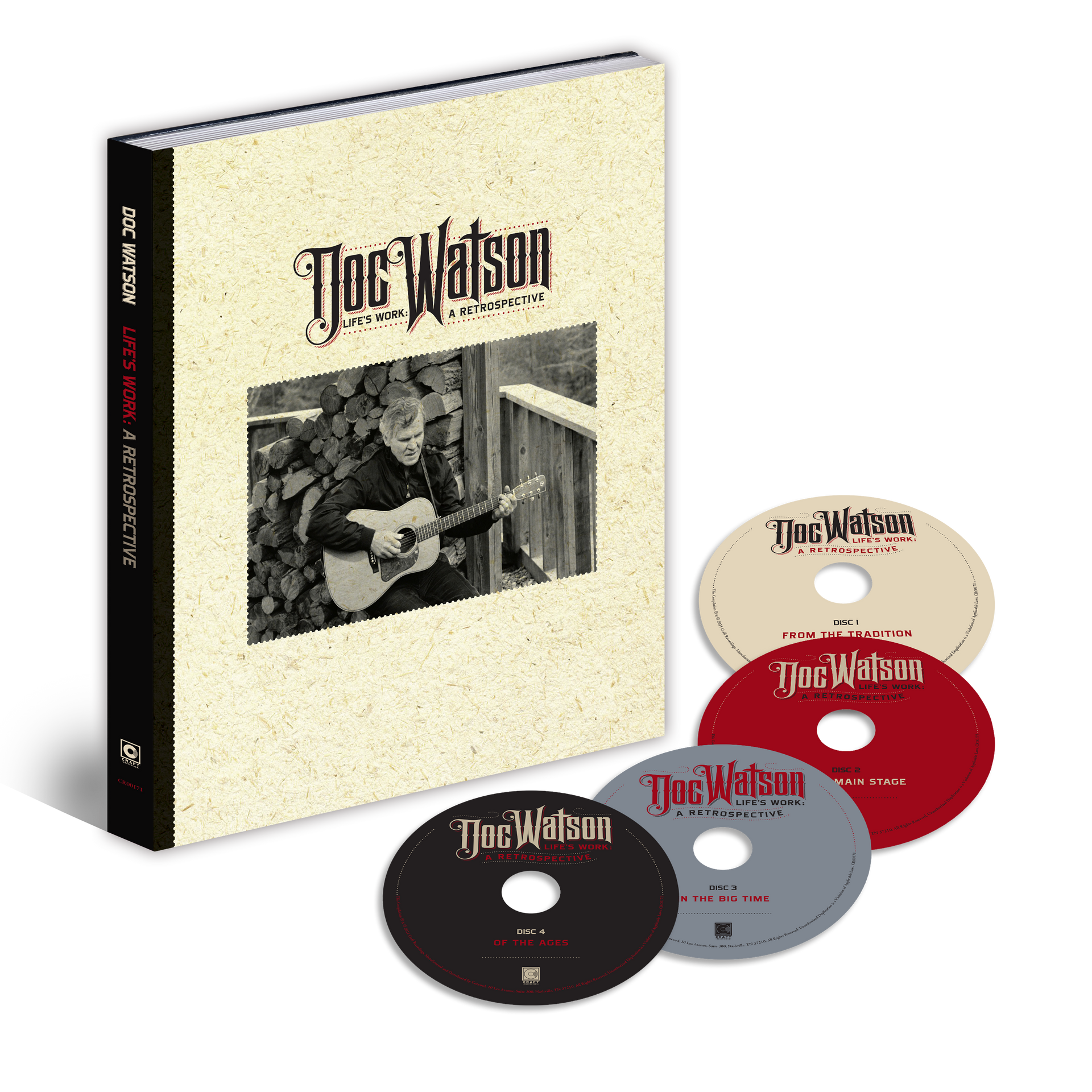 DocWatson_Packshot_Book_CDs. DocWatson_Packshot_Book_CDs.