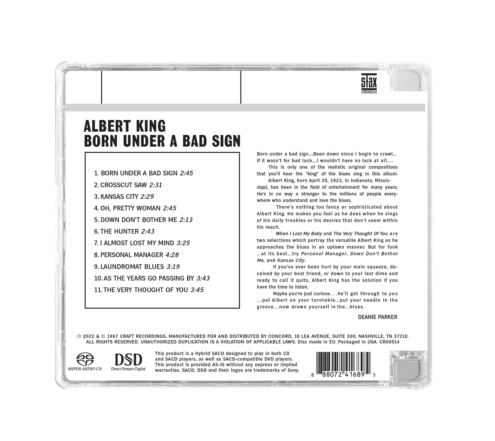 Born Under A Bad Sign (SACD)