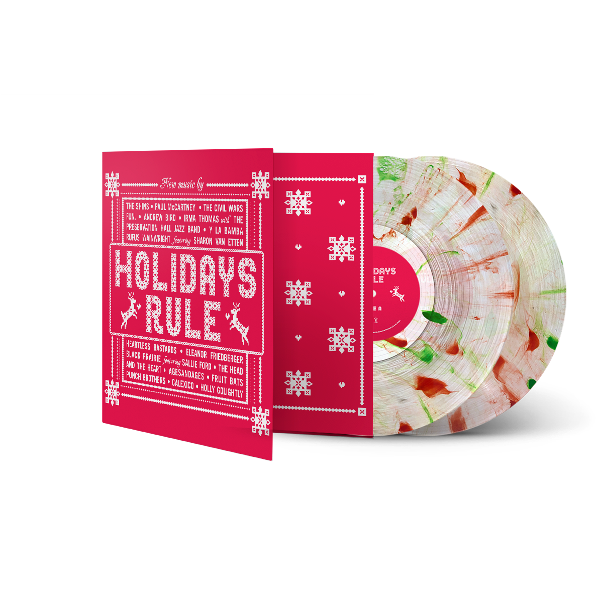 Holidays Rule (Clear &amp; Red/Green Splatter 2-LP - Craft Exclusive)