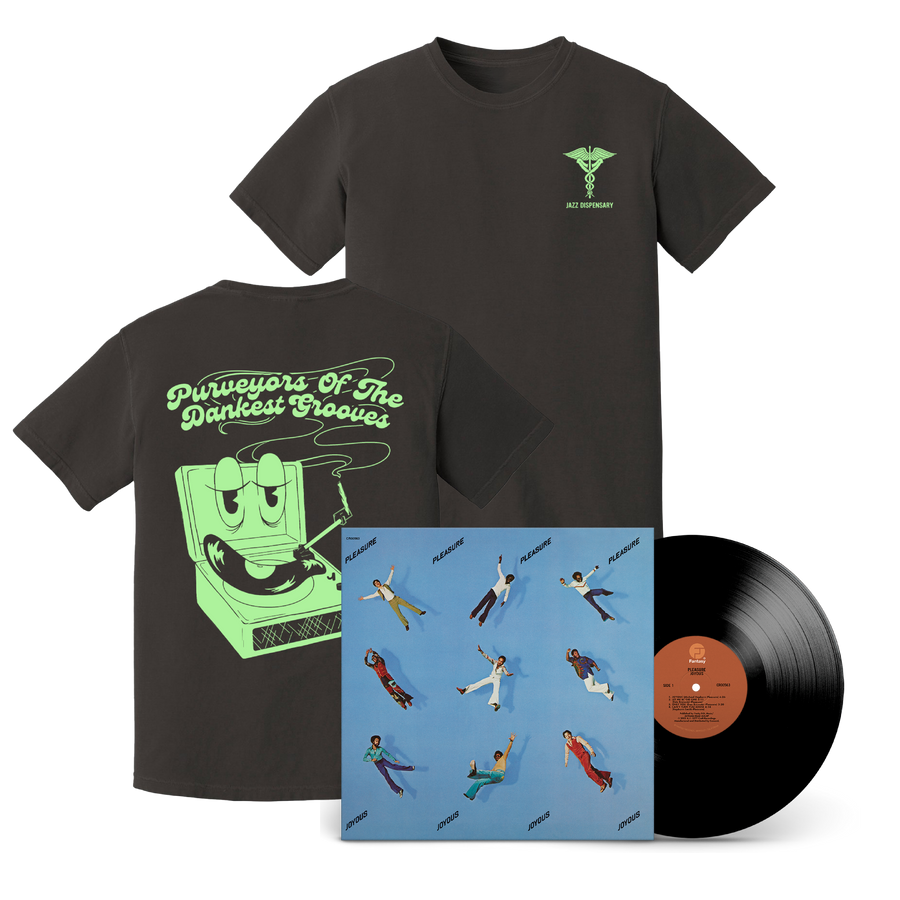 Pleasure - Joyous LP + T-Shirt Bundle (180g LP + Jazz Dispensary T-Shirt - Pepper)