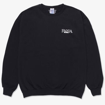 Fania Crew Neck Black Sweatshirt (Wacko Maria)