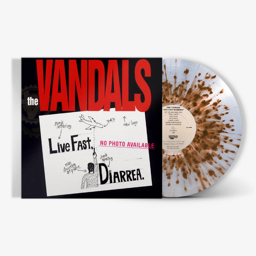 Live Fast Diarrhea (Explosive Brown Splatter LP)