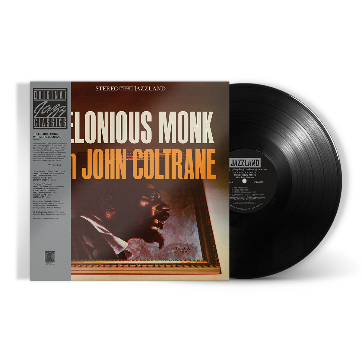 Thelonious Monk With John Coltrane (Original Jazz Classics Series) (180g LP)