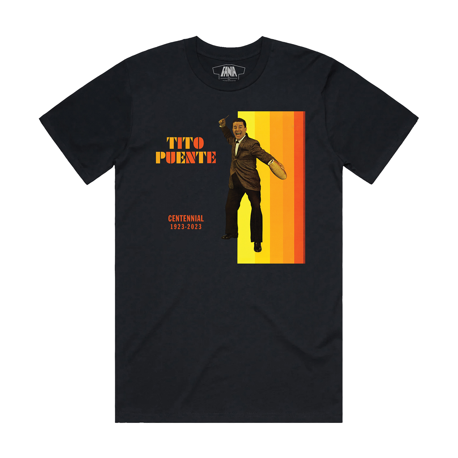 Tito Puente Centennial (Black T-shirt)
