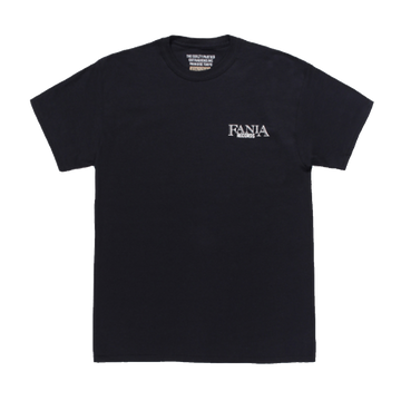 Fania Crew Neck Black T-Shirt (Wacko Maria)