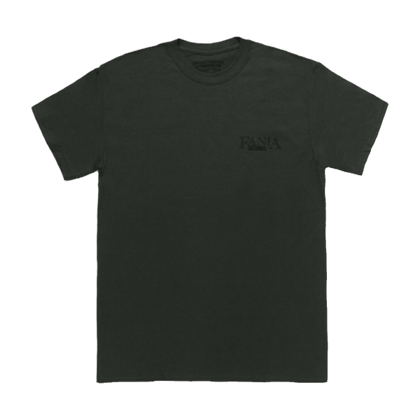 Fania Crew Neck Olive Green T-Shirt (Wacko Maria)