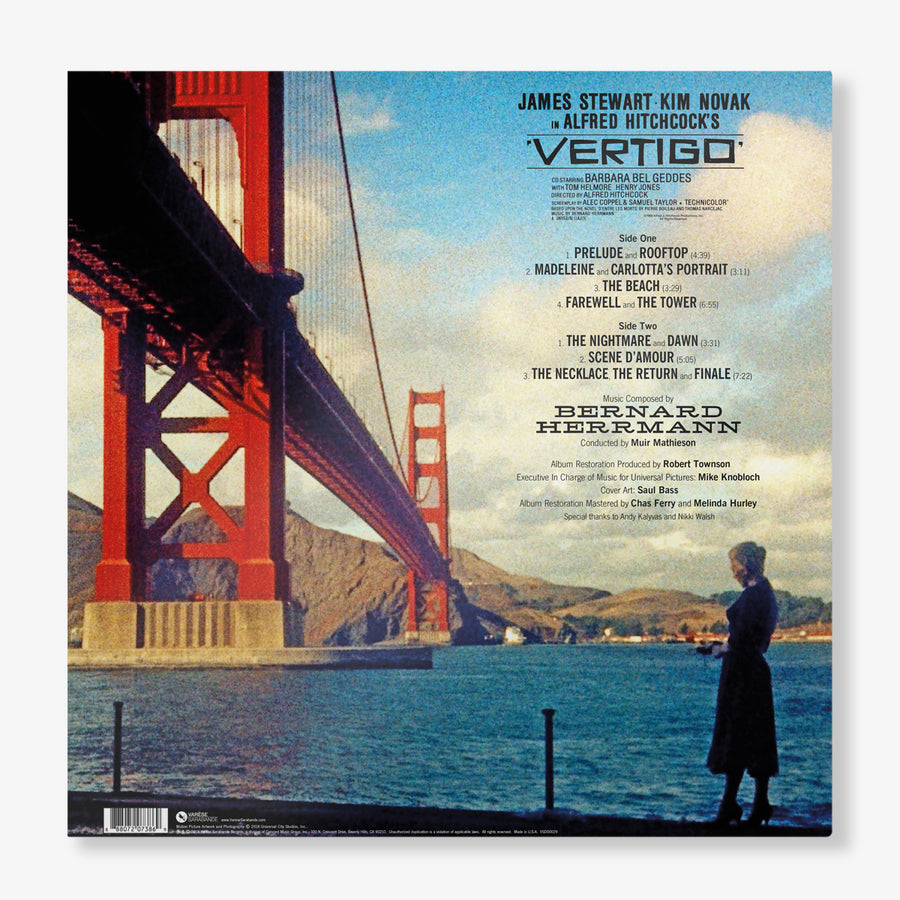 Vertigo: Original Motion Picture Soundtrack (180g LP)