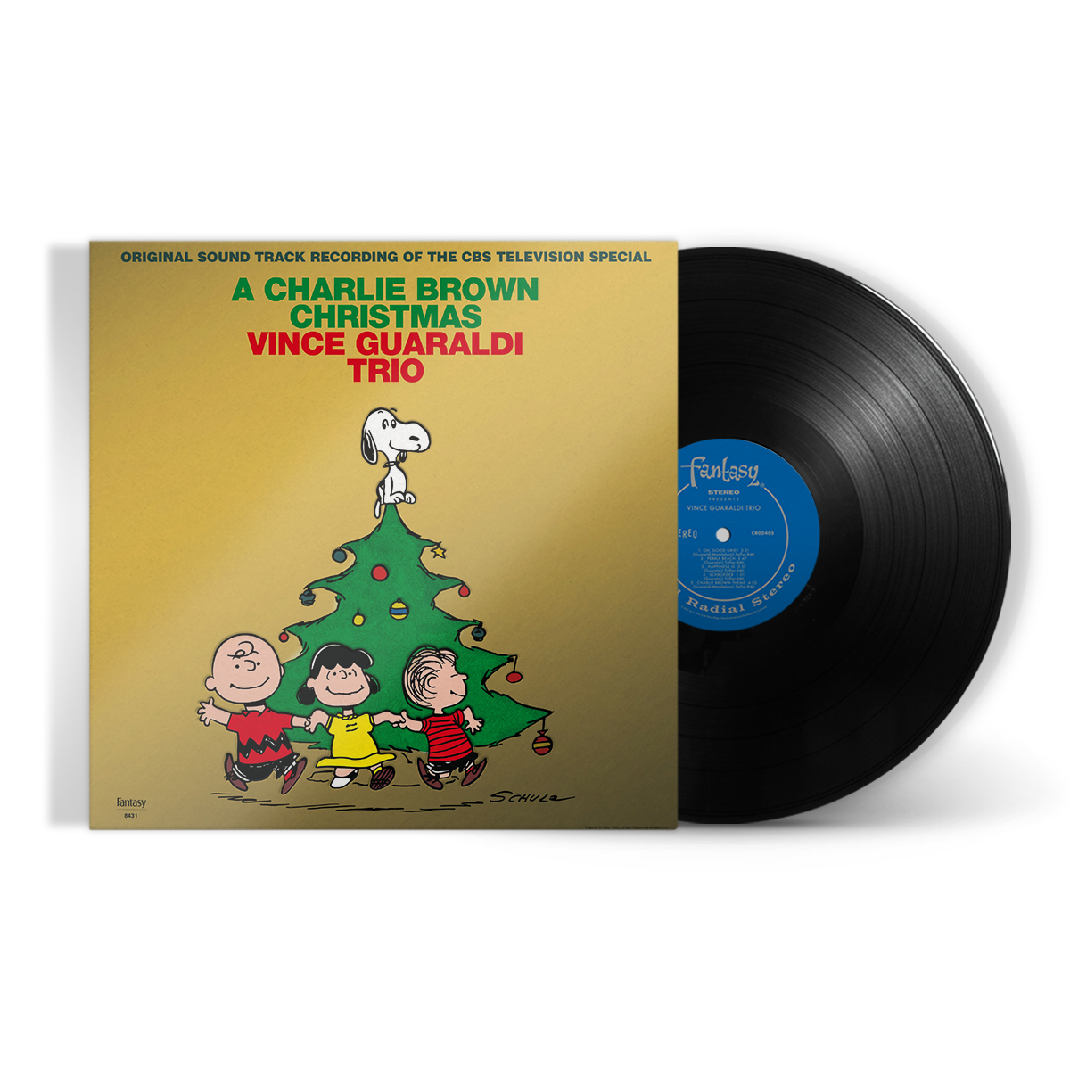 A Charlie Brown Christmas: Gold Foil Edition (Black Vinyl LP)